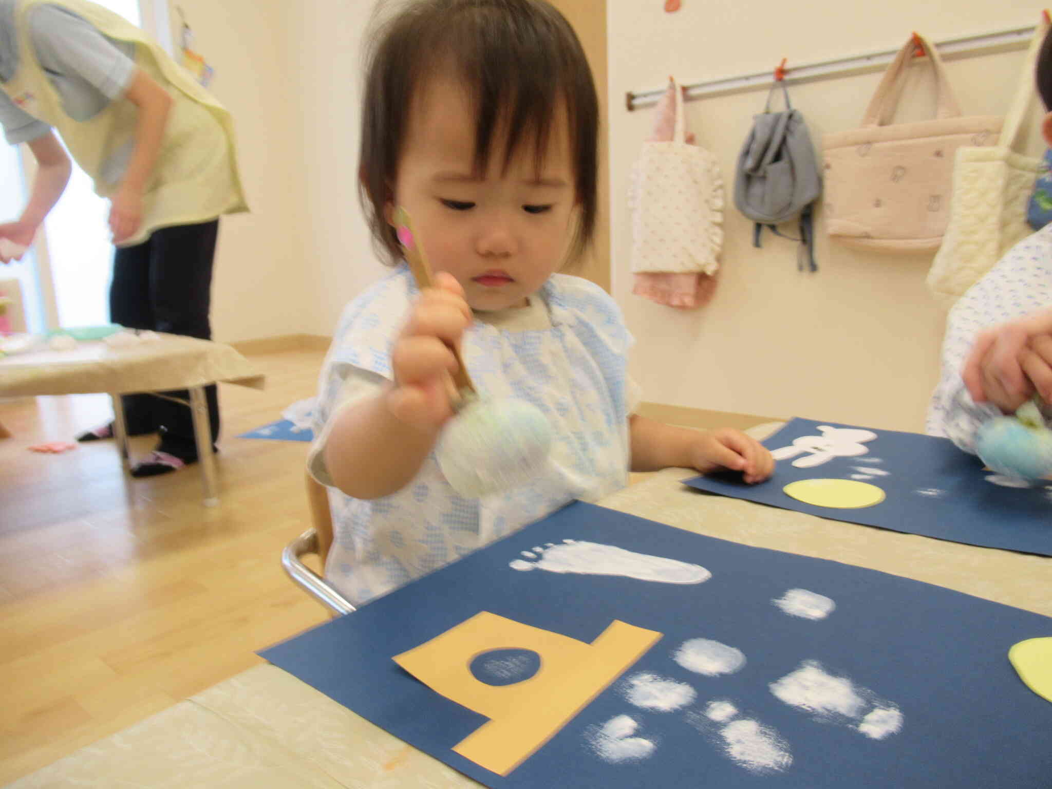 お団子ペッタン！