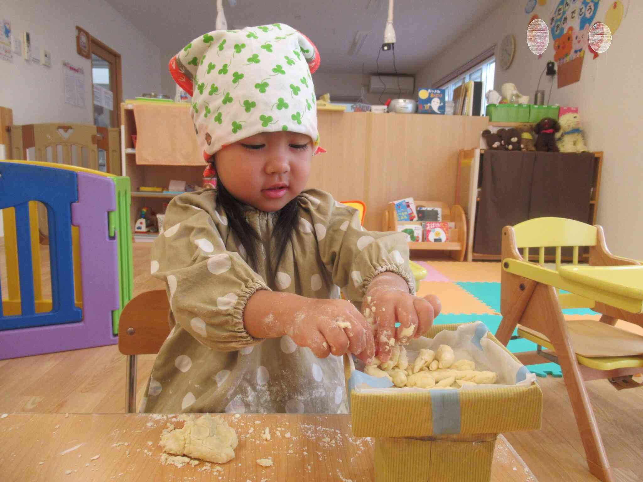 小さなお団子がいっぱい！