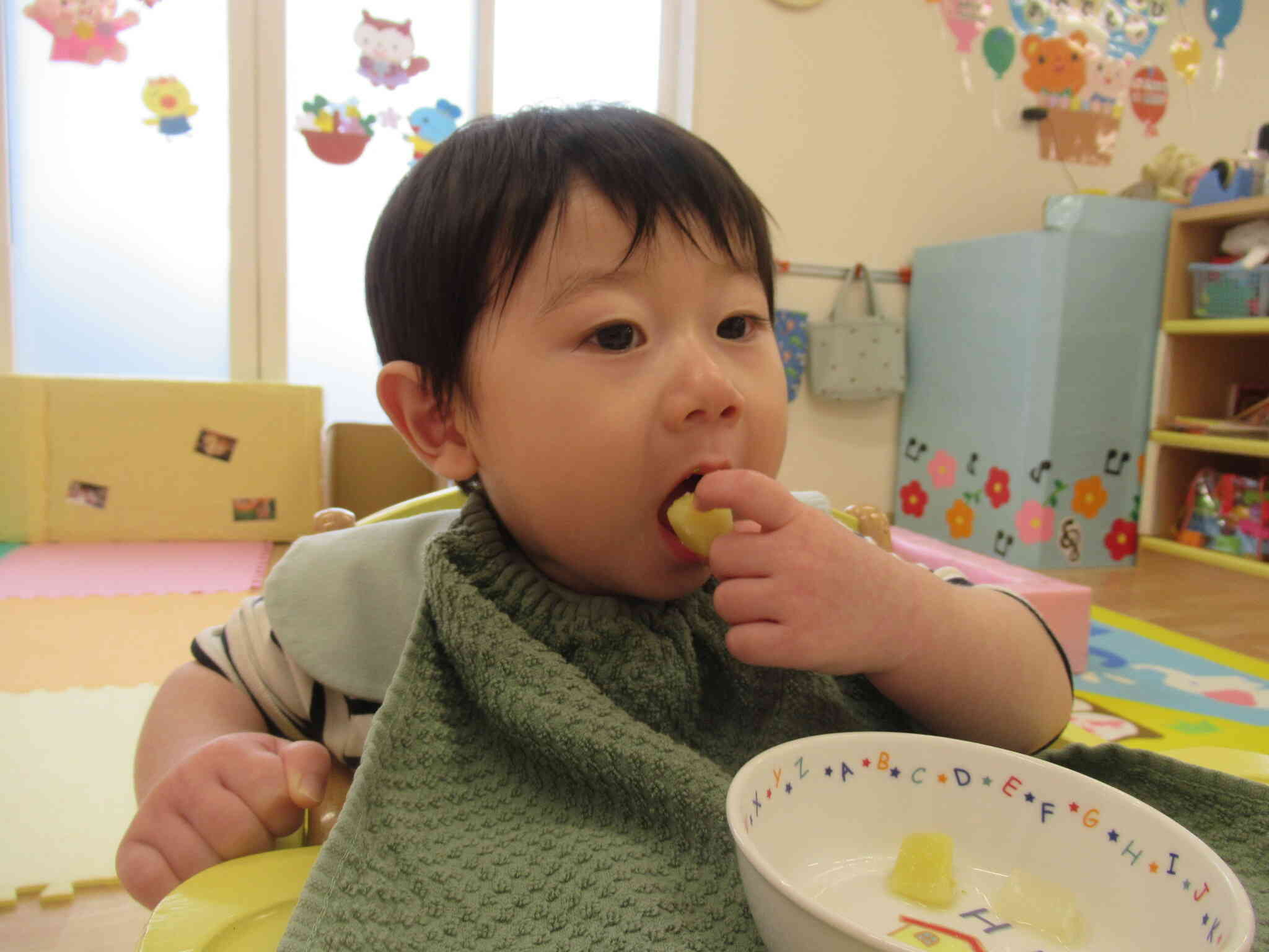 大好きな給食の時間♪
