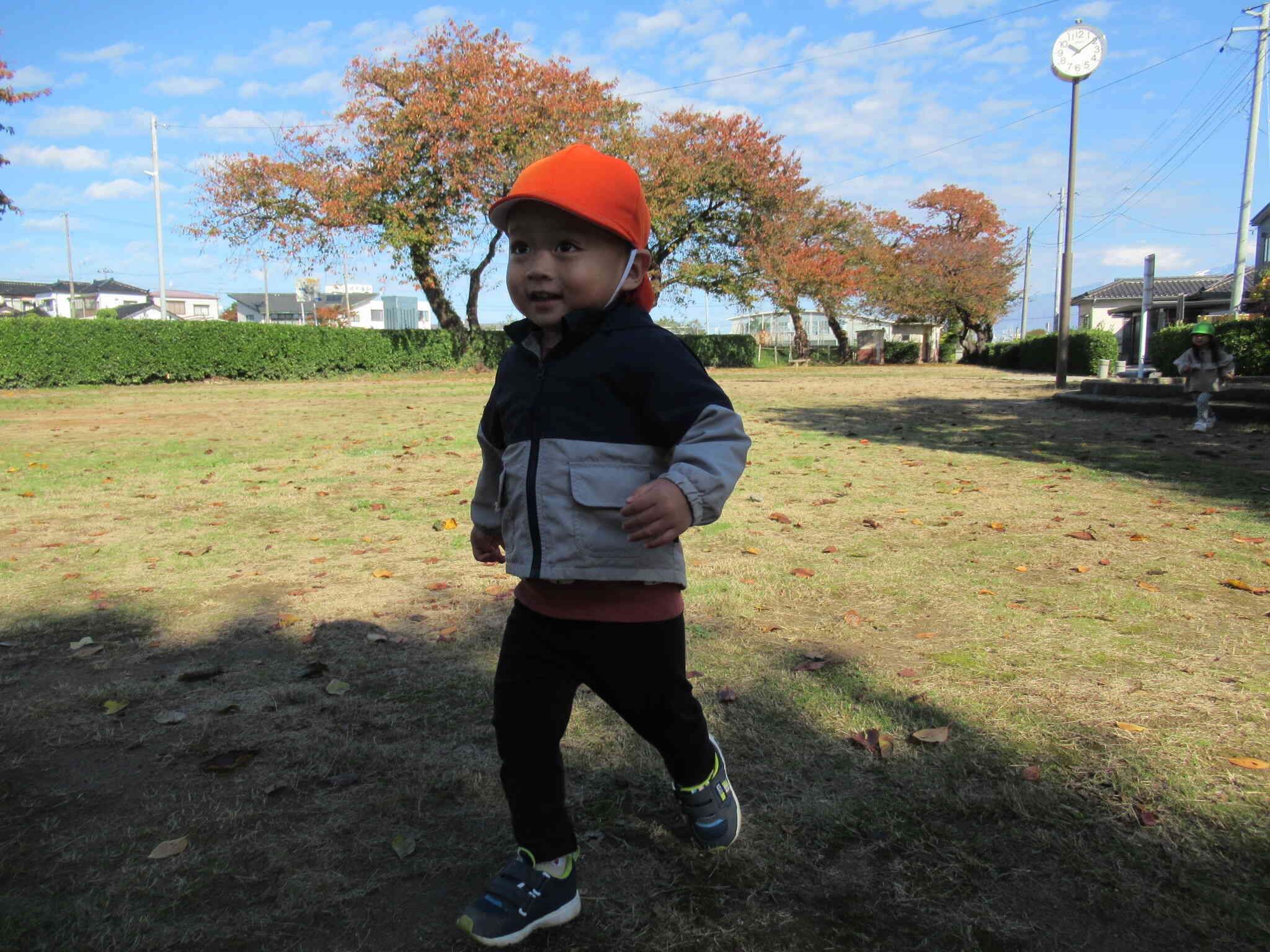 かけっこも大好き！