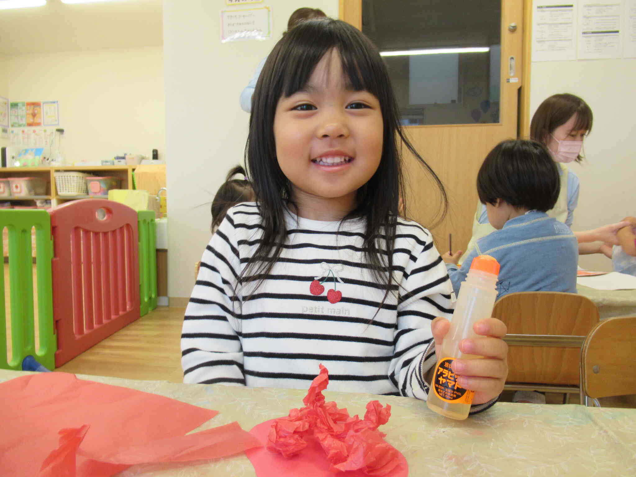 糊を使って貼ってみよう！