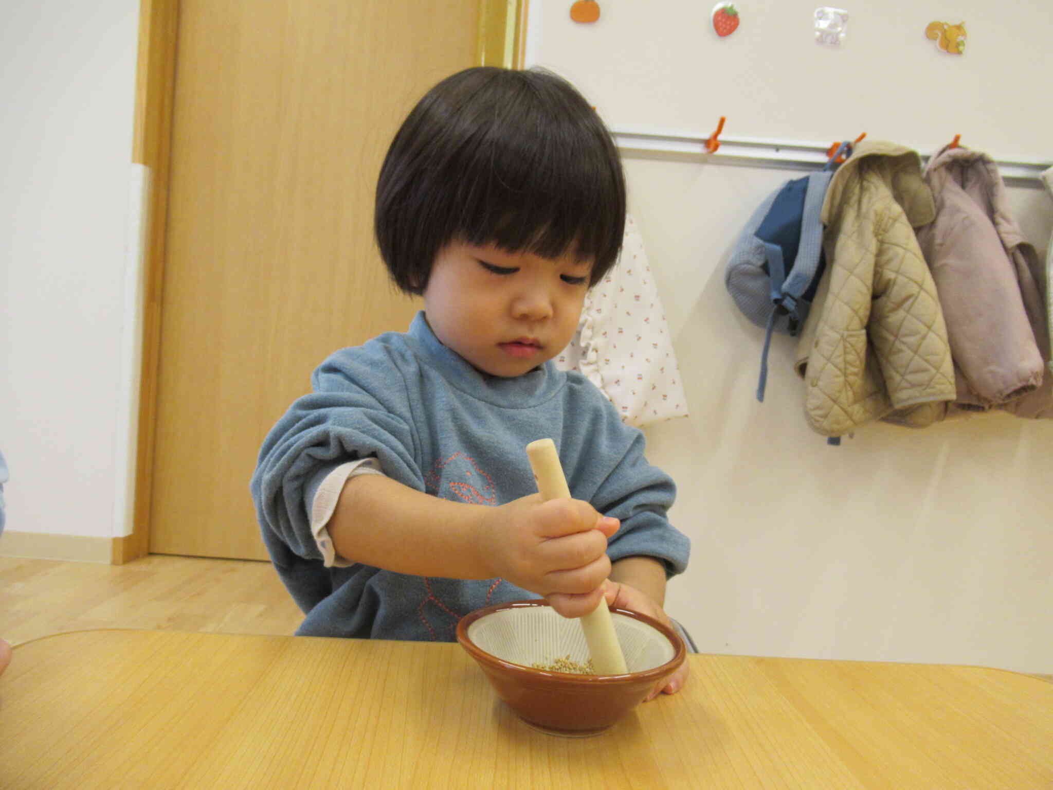 だんだんいい香りがしてきたよ！