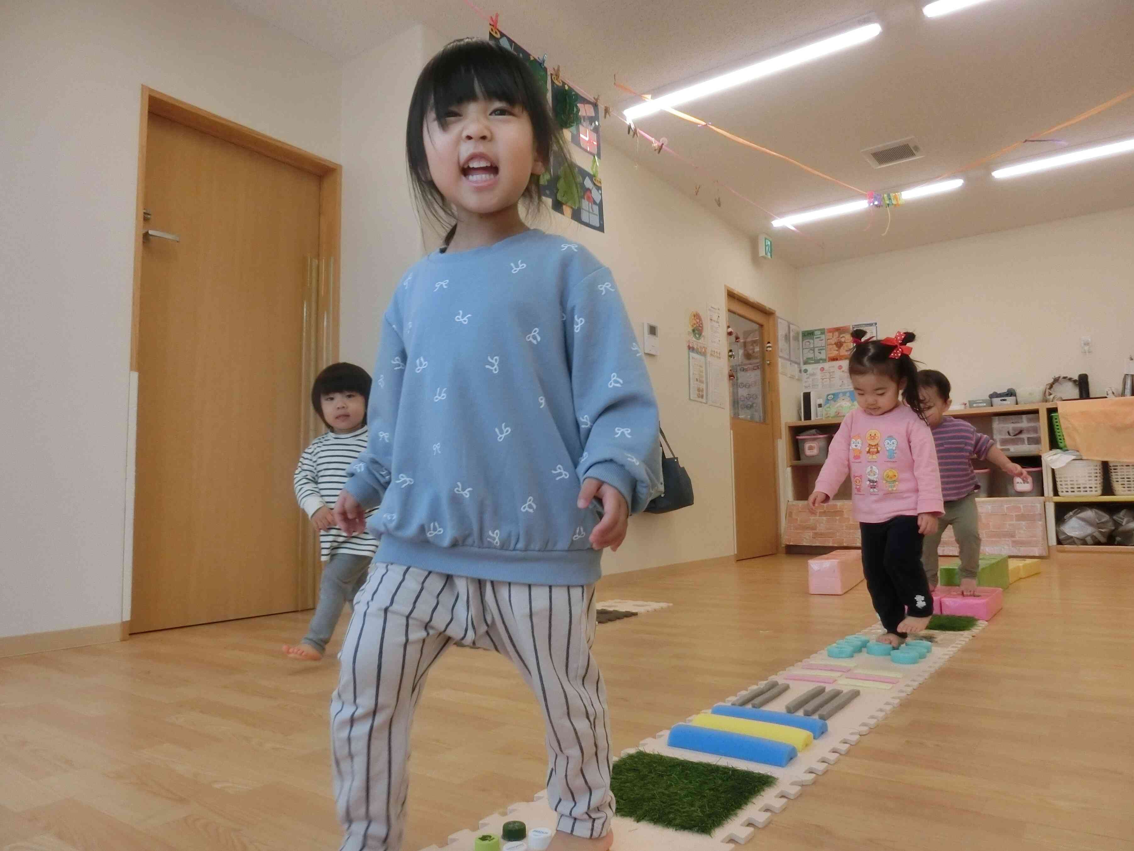 いろんな感触、おもしろいね♪