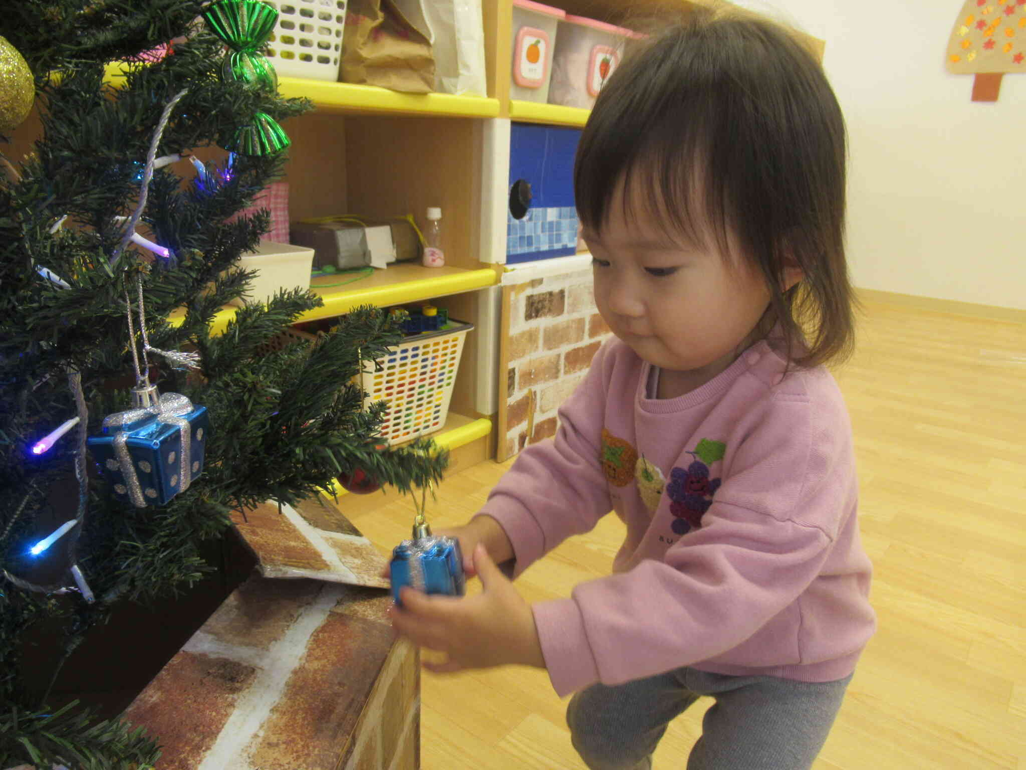 クリスマスツリー、きれいだね☆