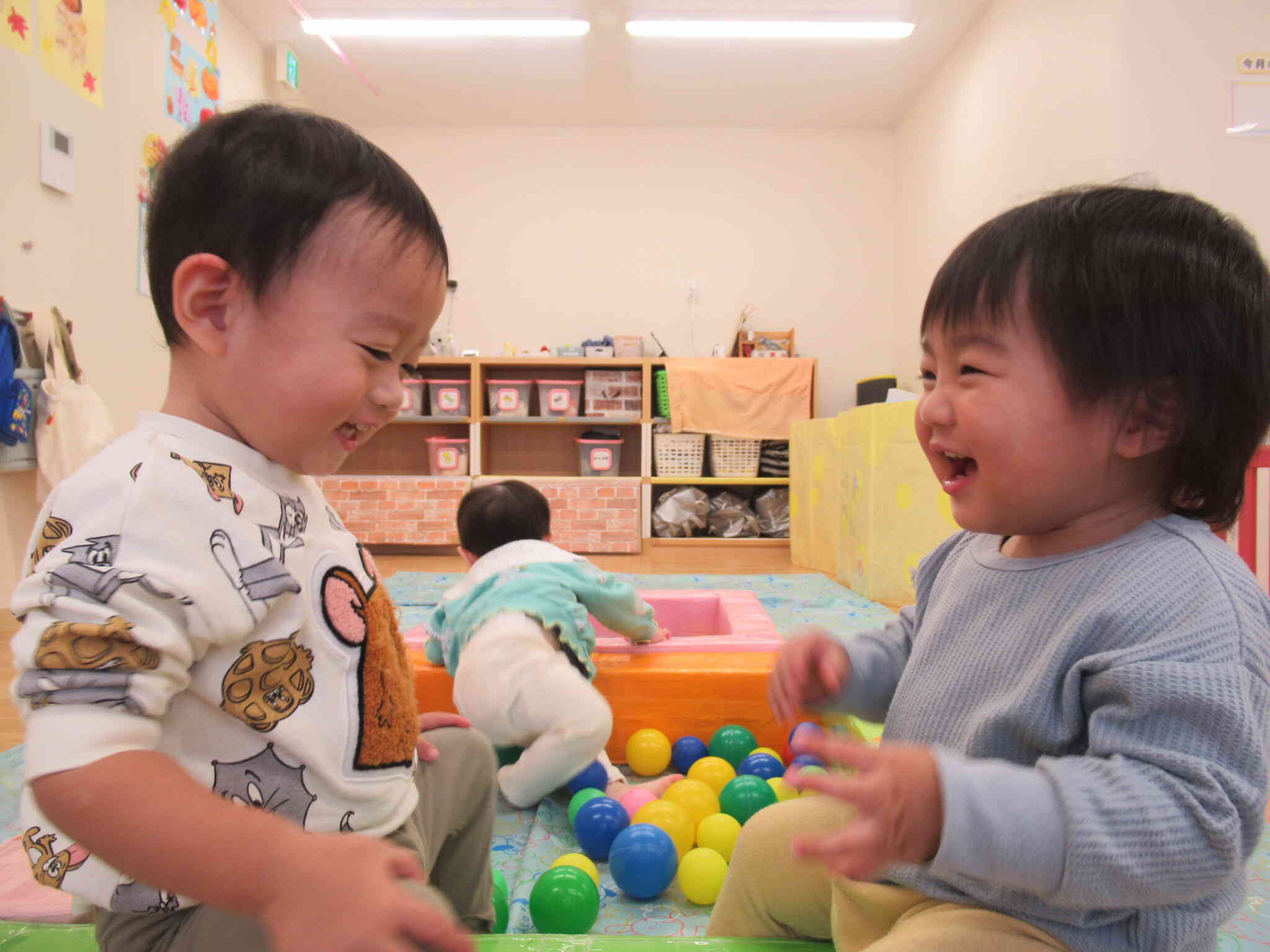 お友だちと一緒に♪