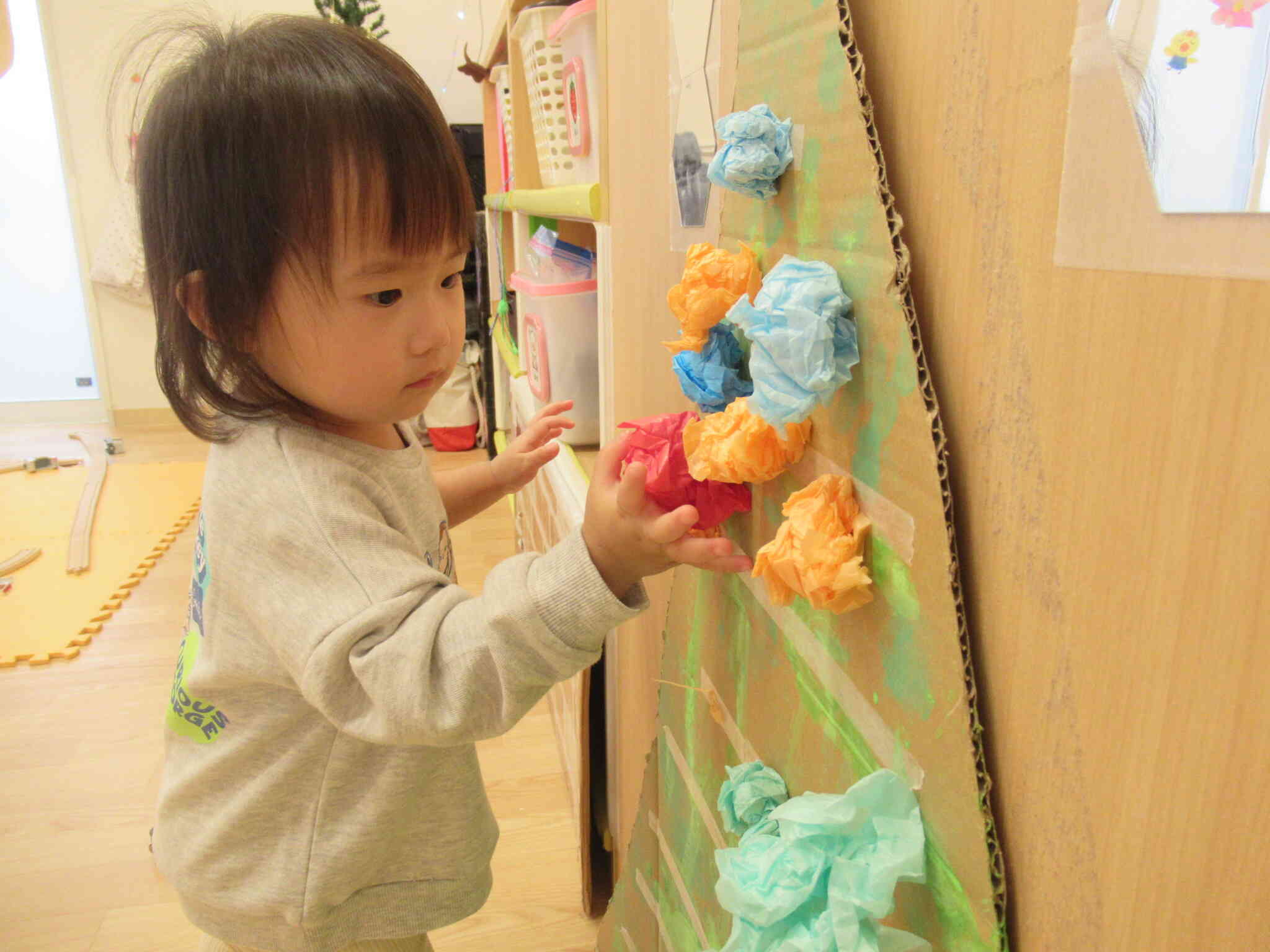 カラフルなツリーを作るよ⭐︎