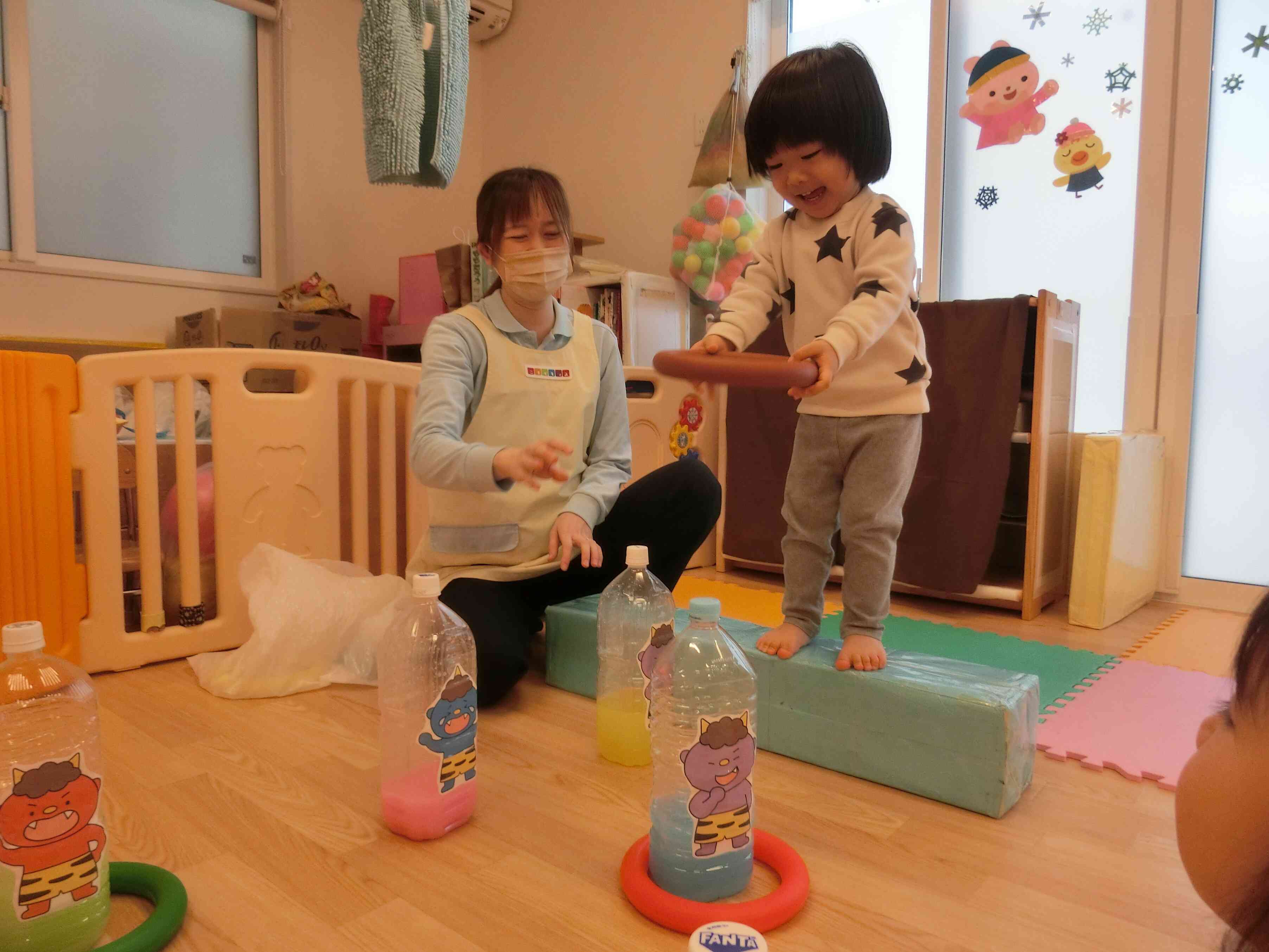 節分輪投げ⭐︎