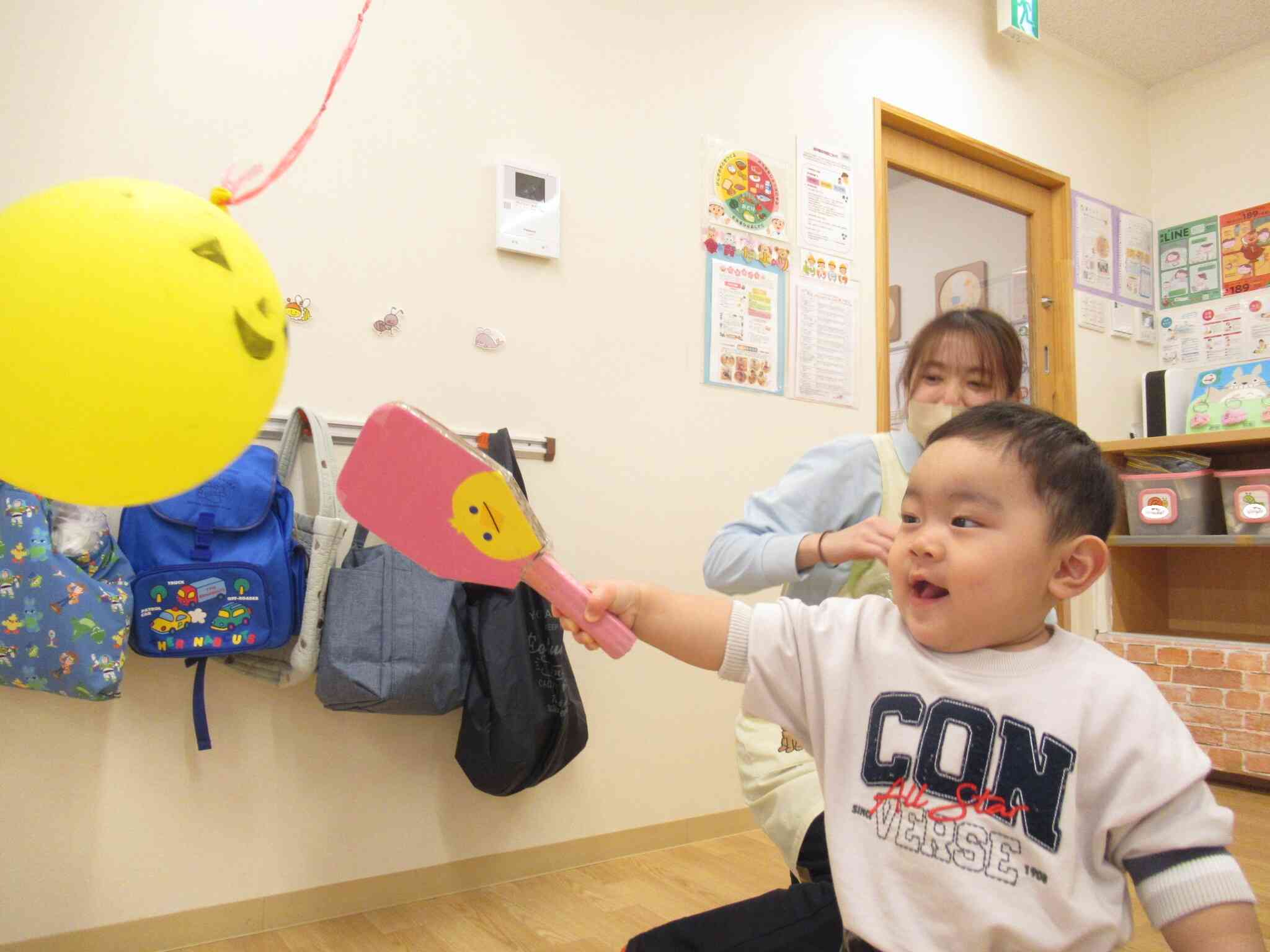 お正月遊び、楽しいね☆