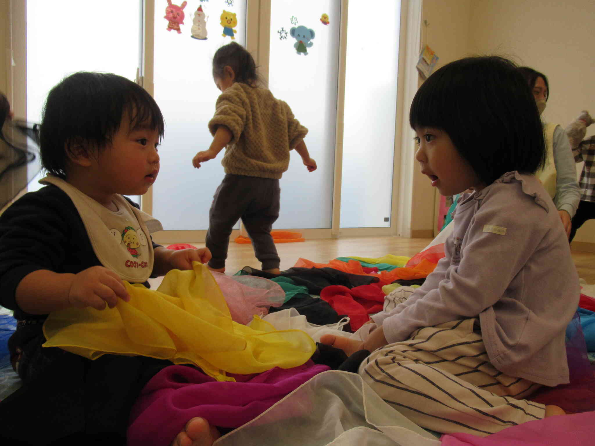 一緒に「ピーカ・ブー！」