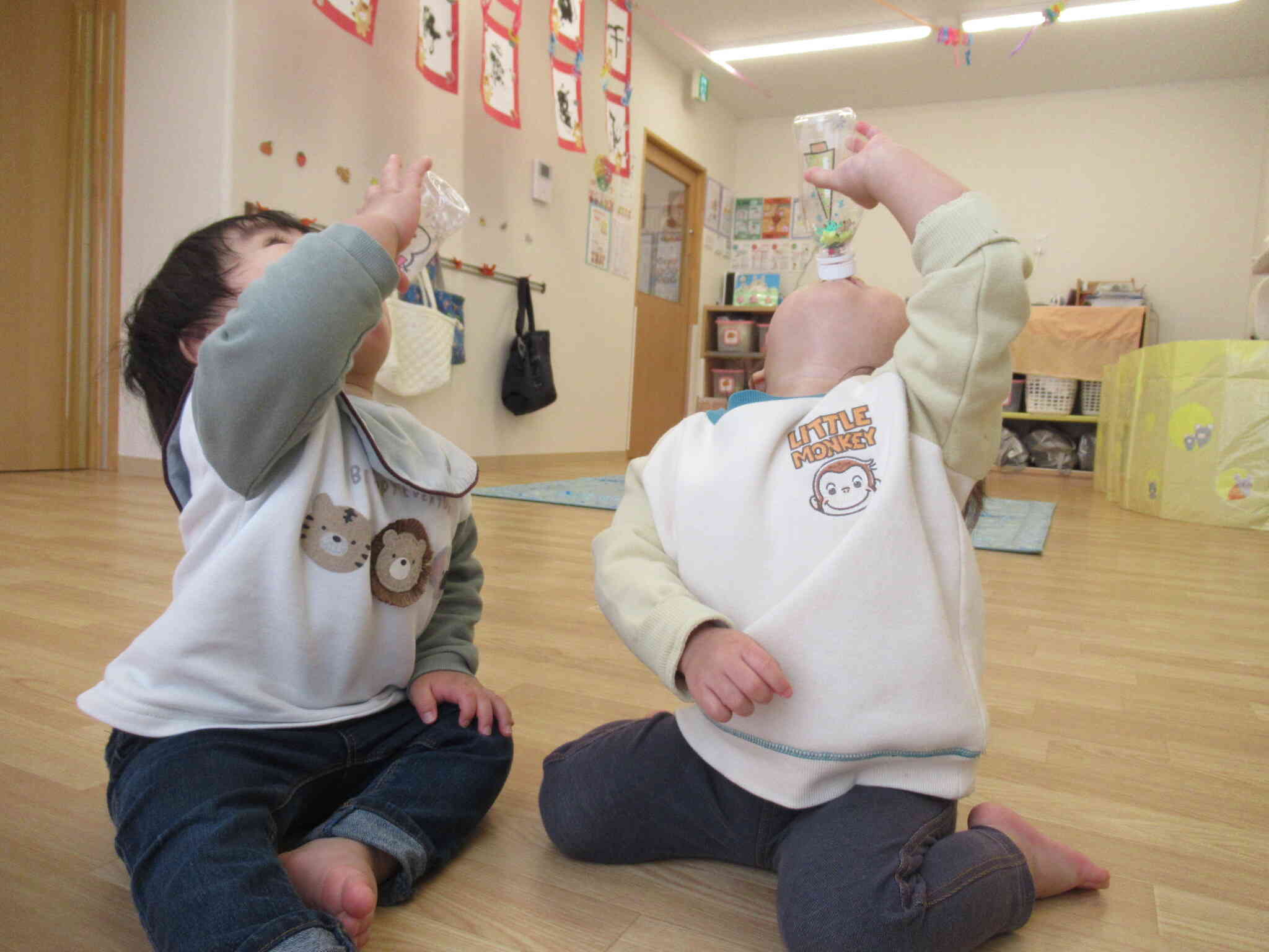 ごくごく！おいしいな♡