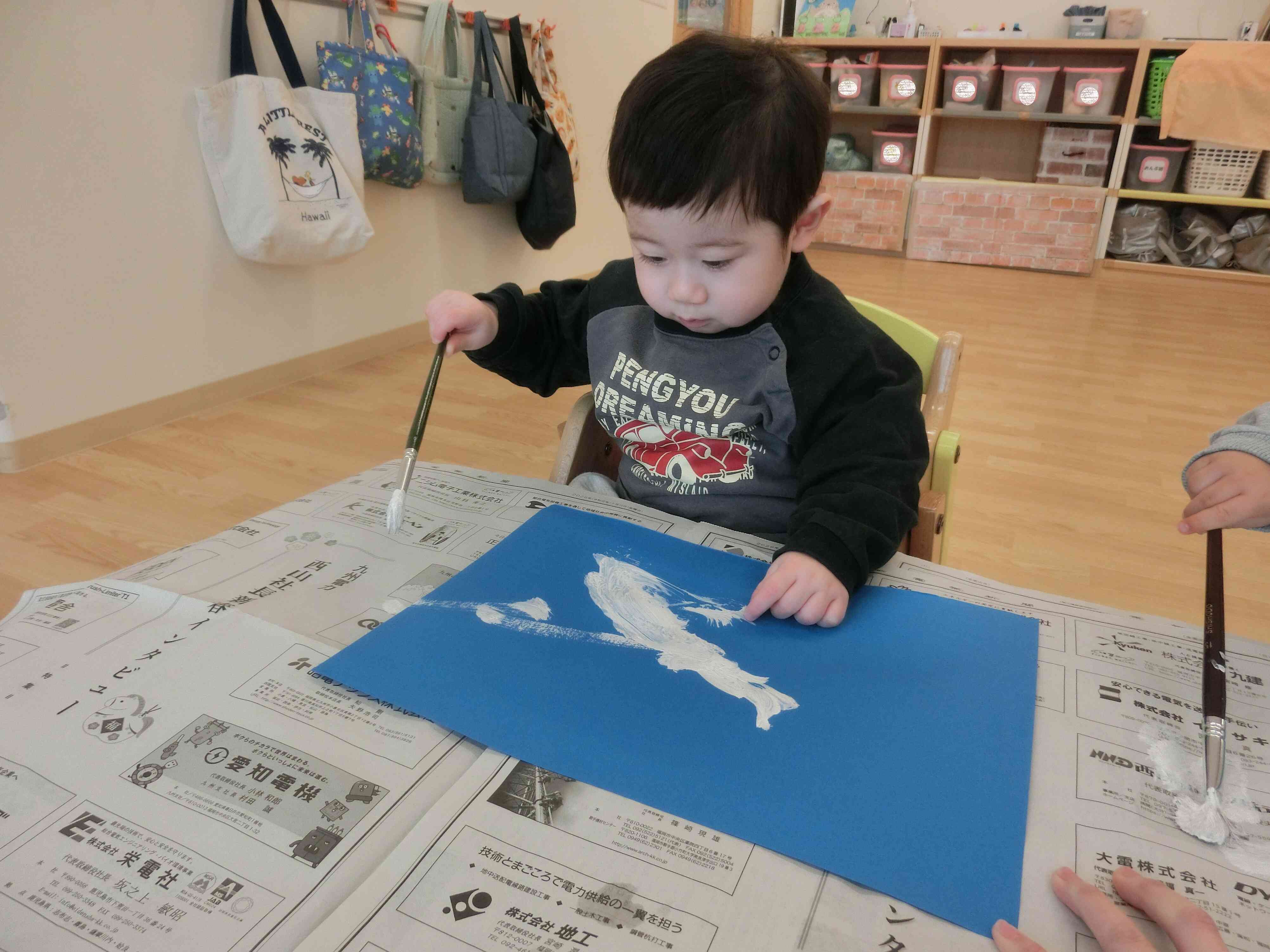 ぬりぬり楽しい♪