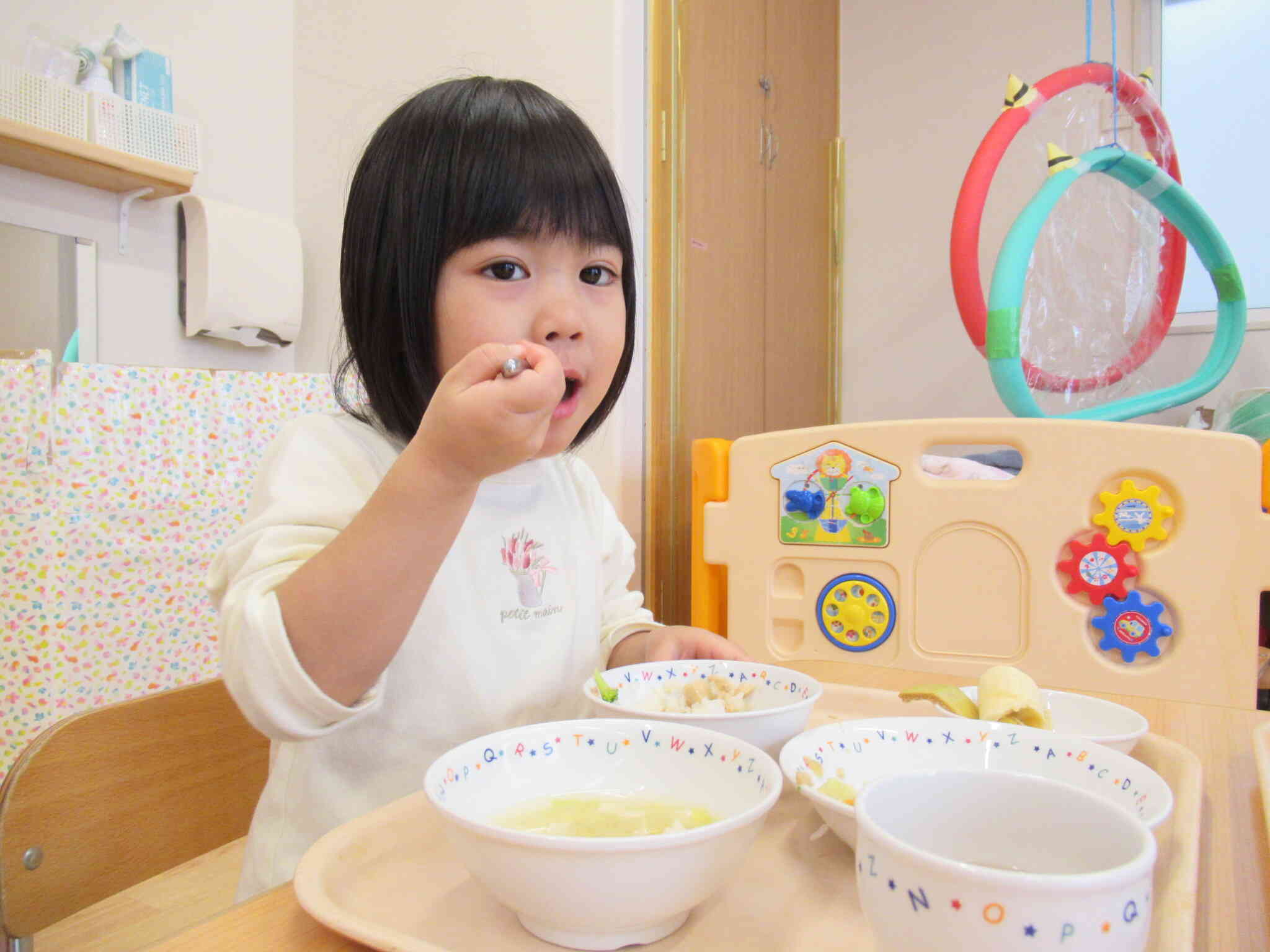 おもいっきり給食・午後の様子