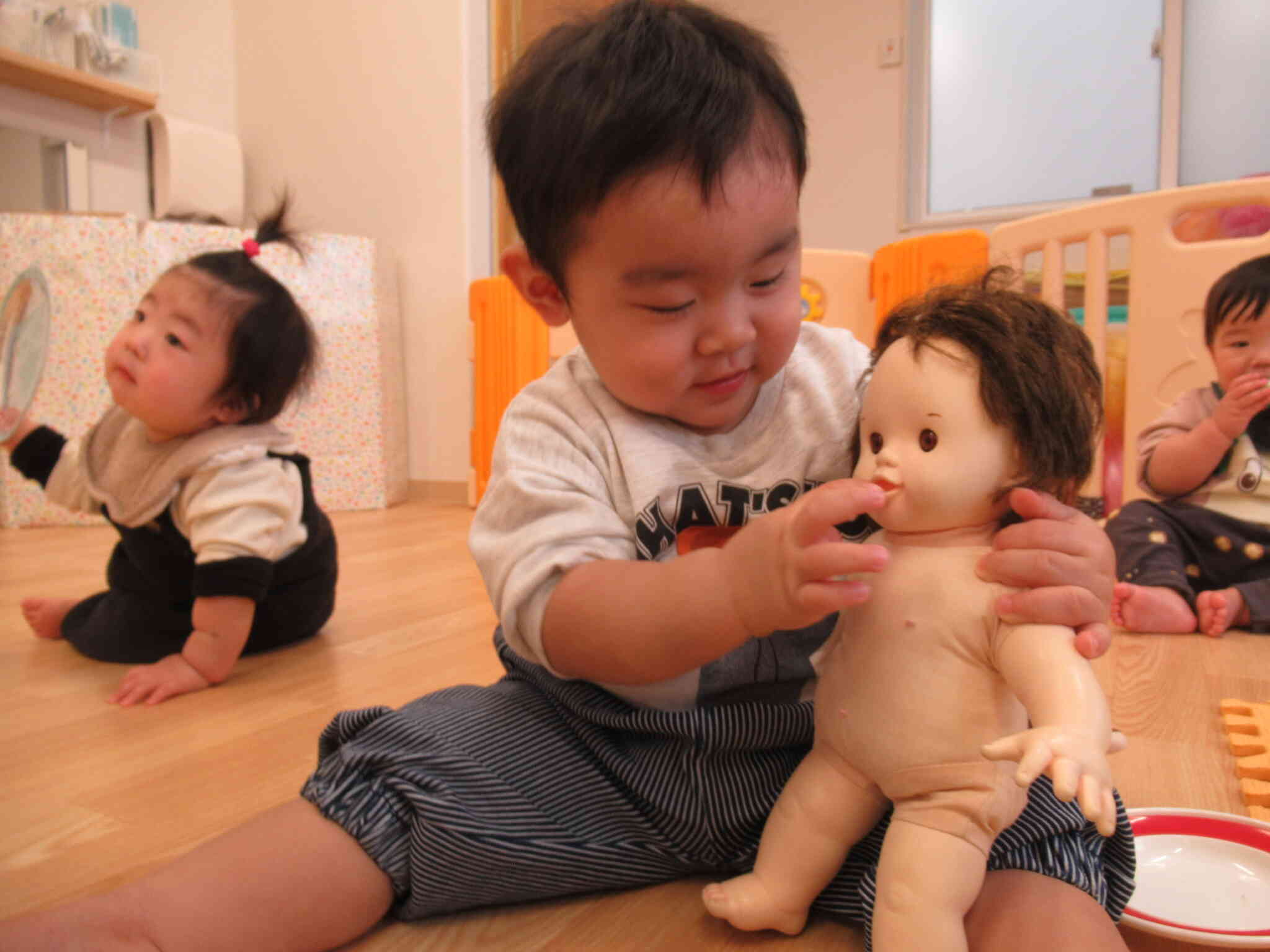 抱っこしてみる？