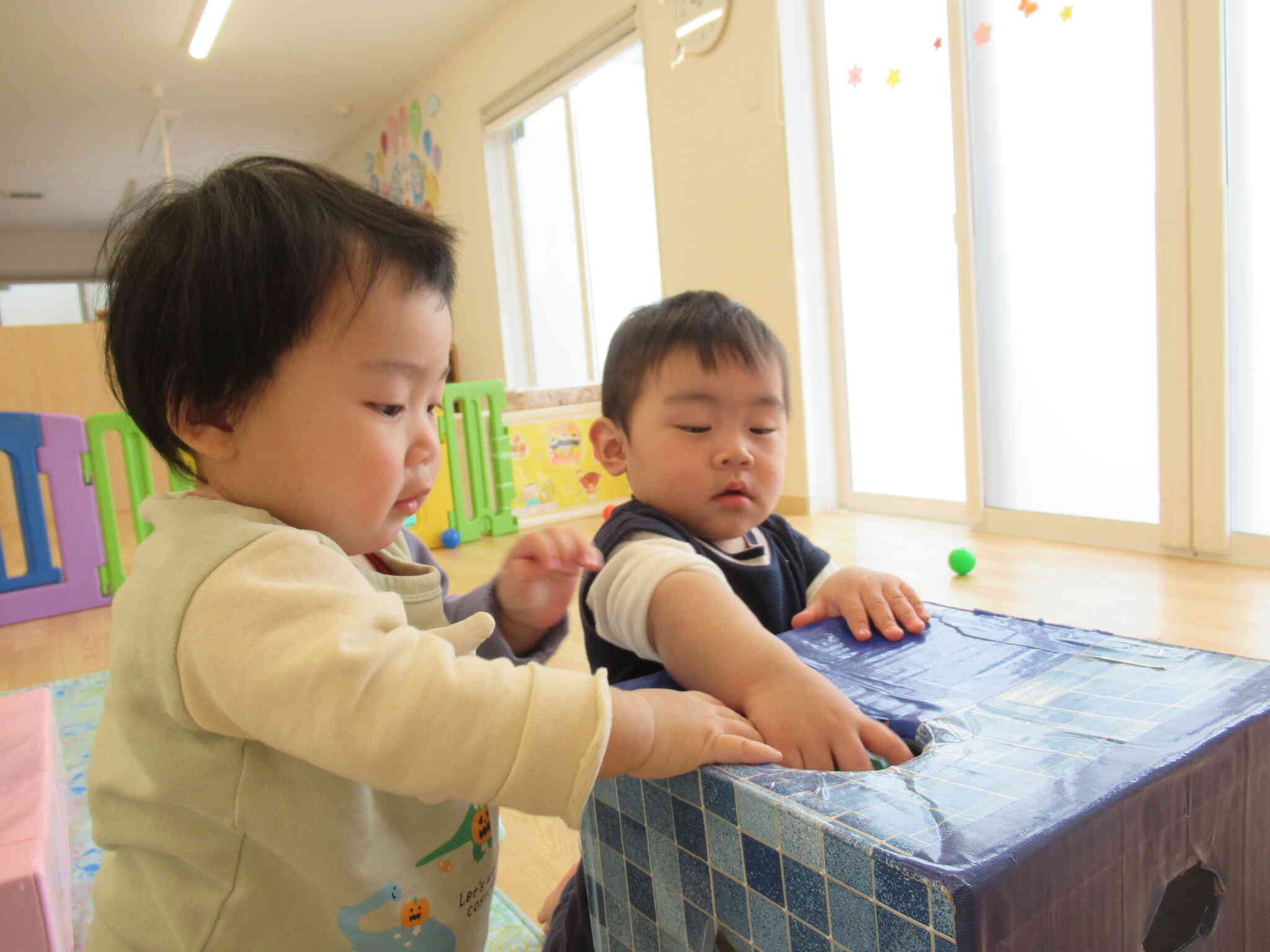 穴の中には・・・？