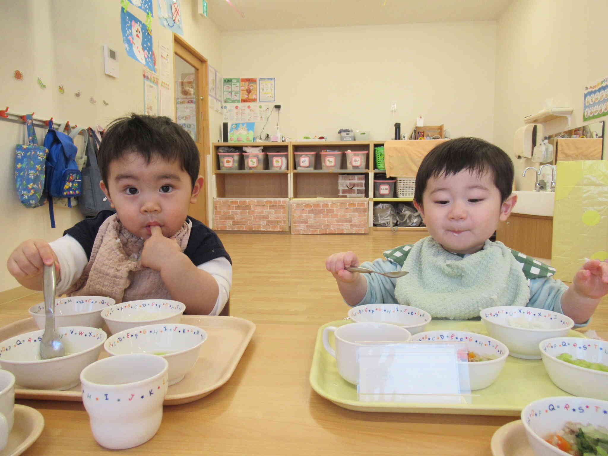 おもいっきり給食・午後の様子