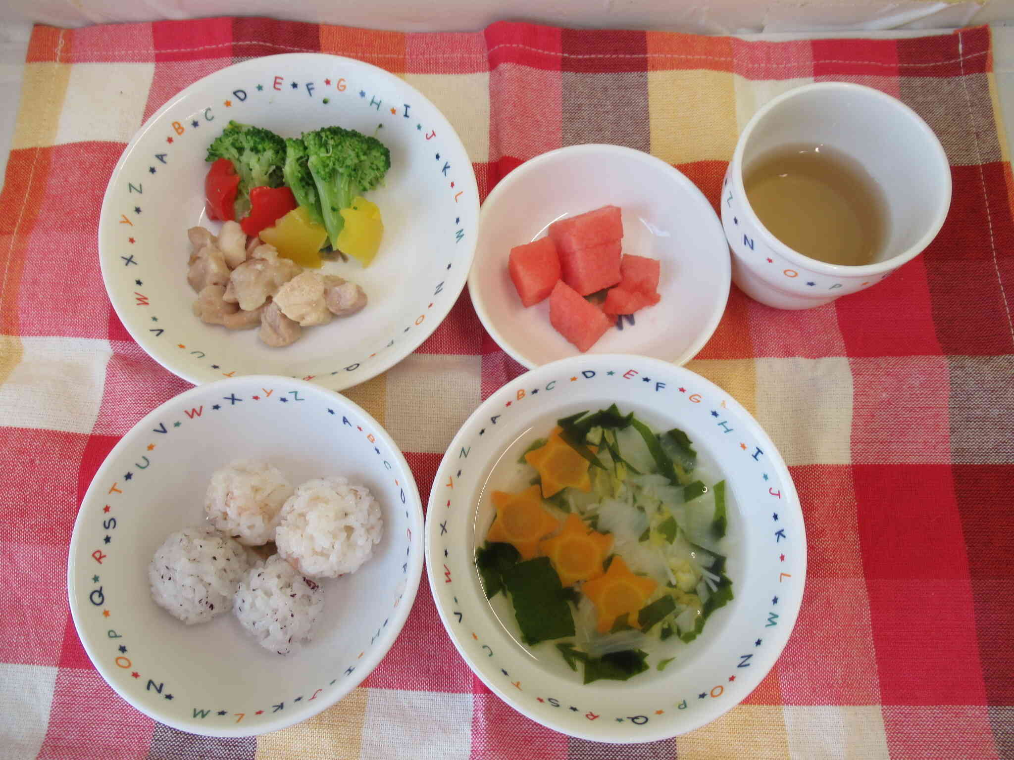 7月７日の「七夕給食」