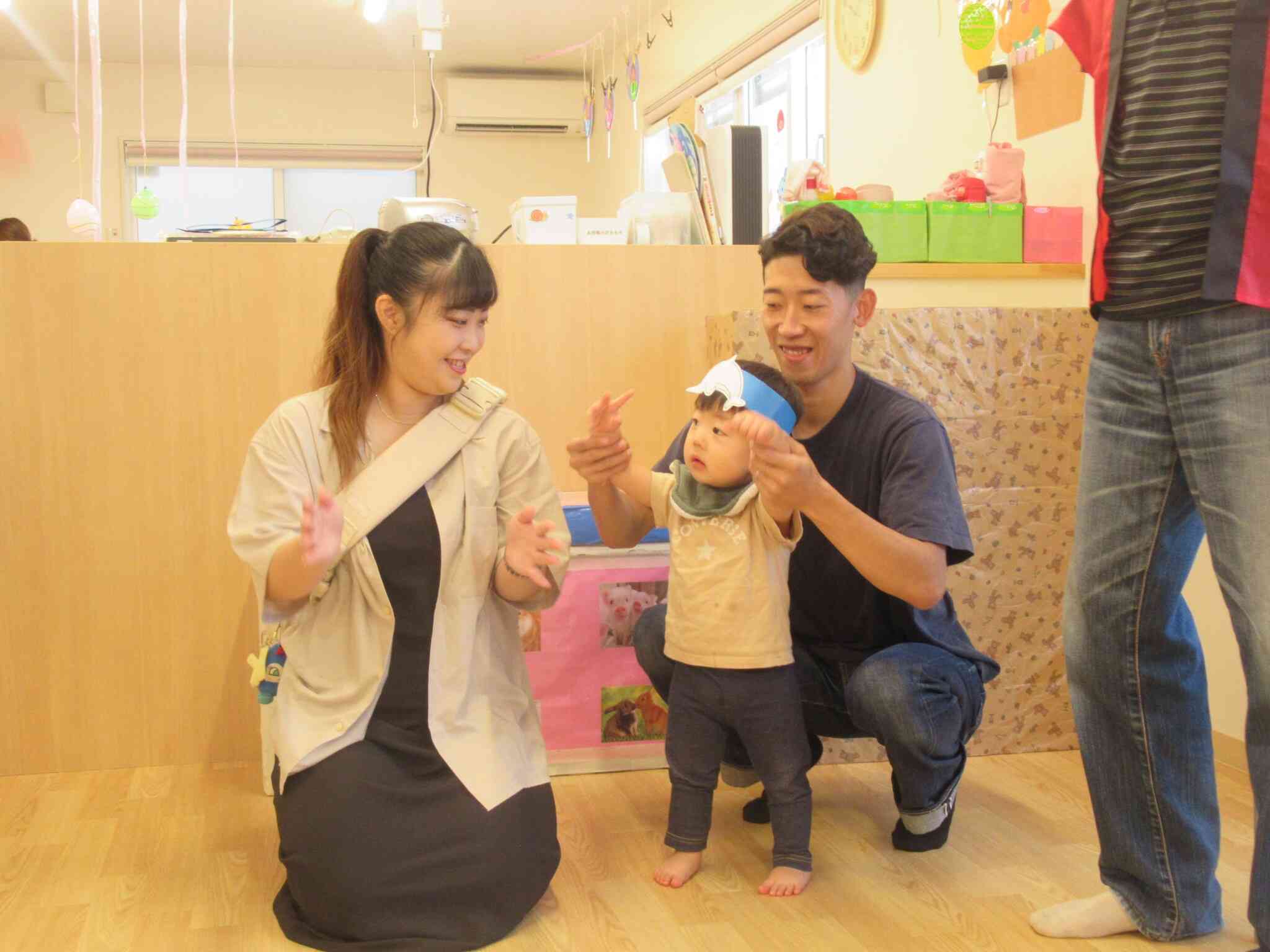園行事『夏まつりごっこ』①