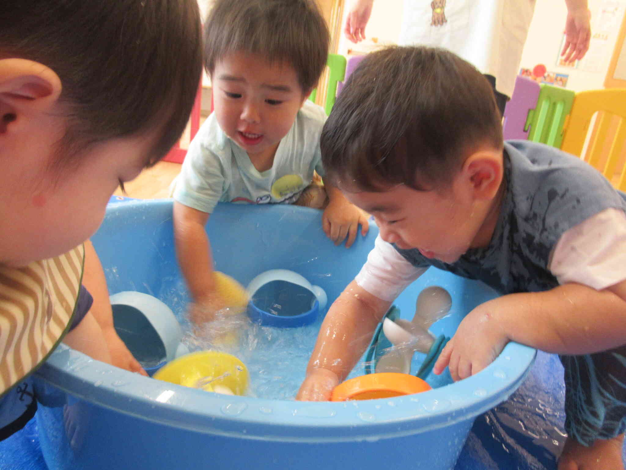 水遊び大好き♡