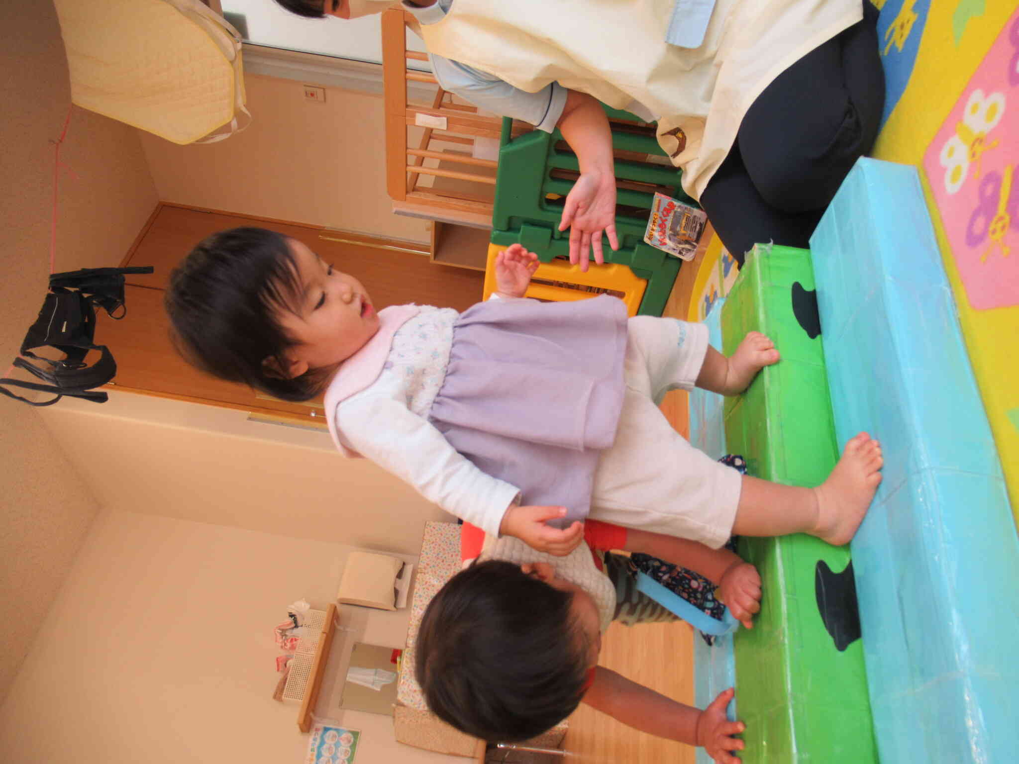 慎重に…