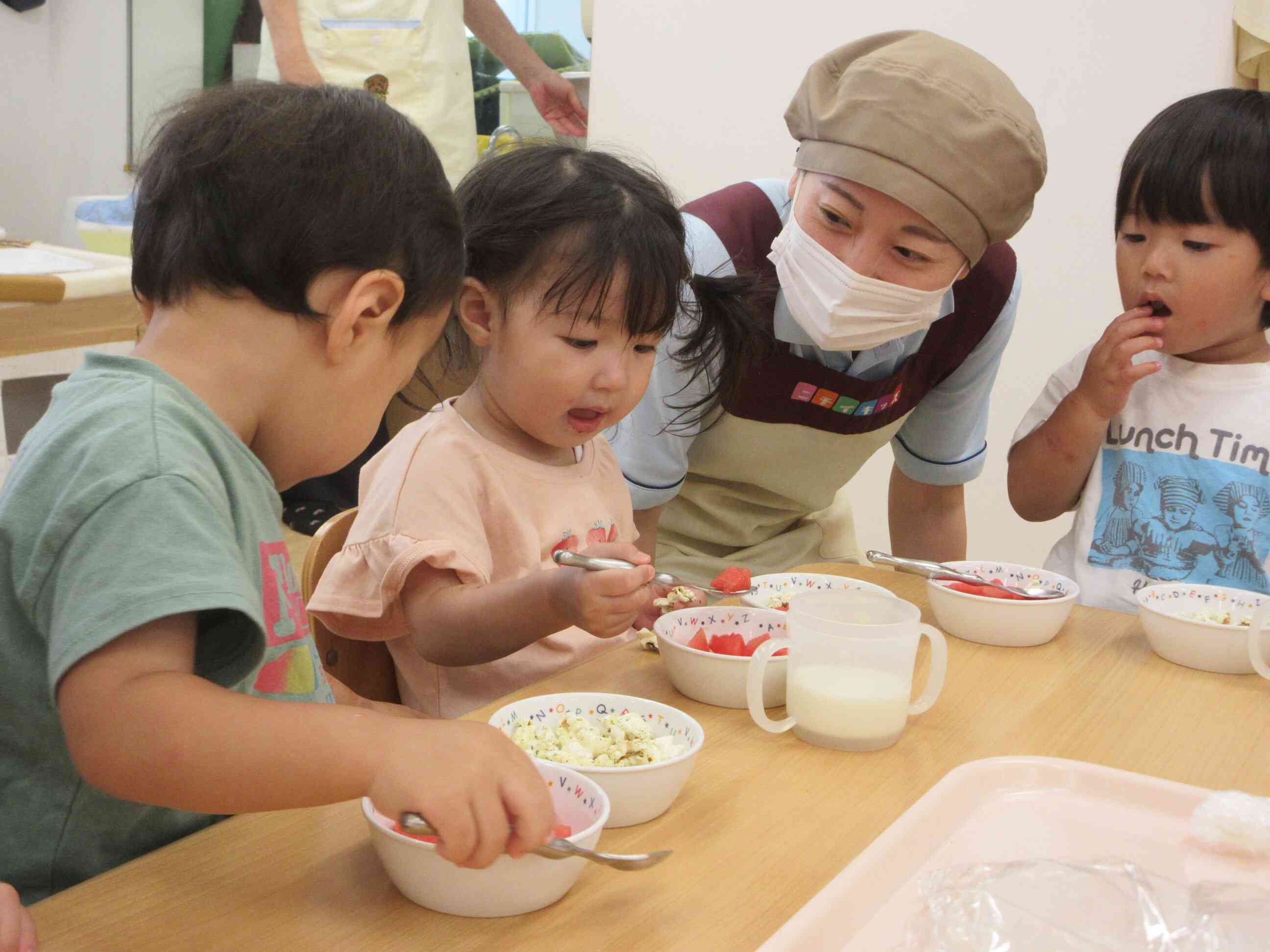 たくさん食べたよ