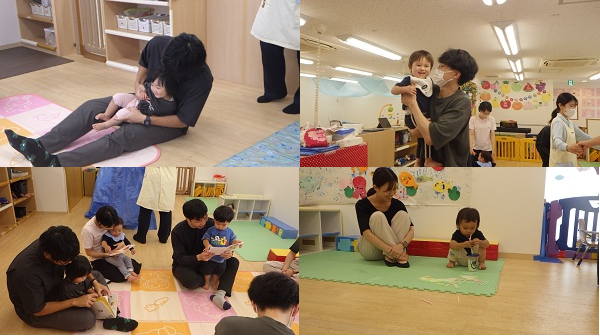 1歳児・あひる組 保育参加&給食試食会