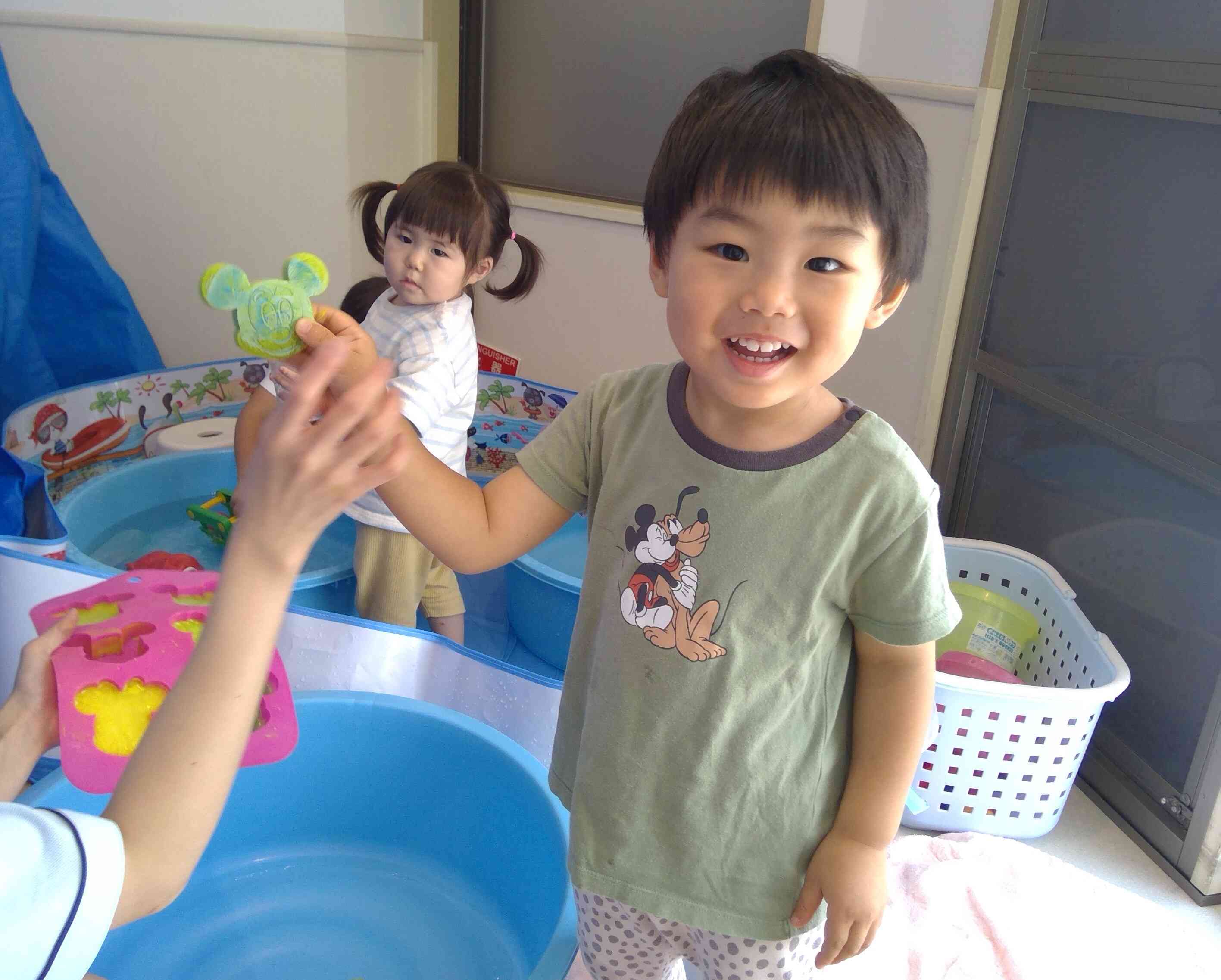 お水遊び楽しかったね！