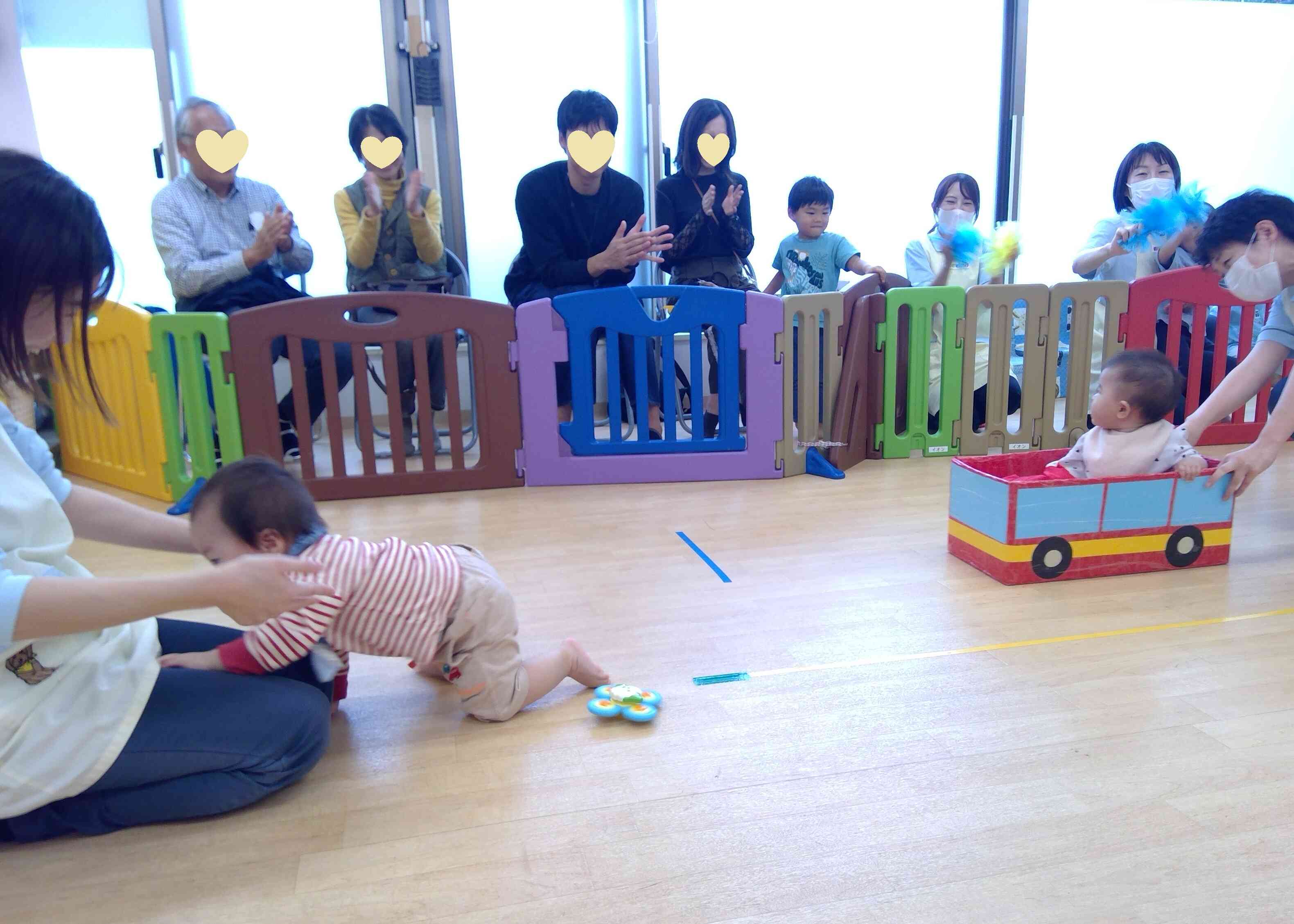 0歳児さんも頑張ったよ！