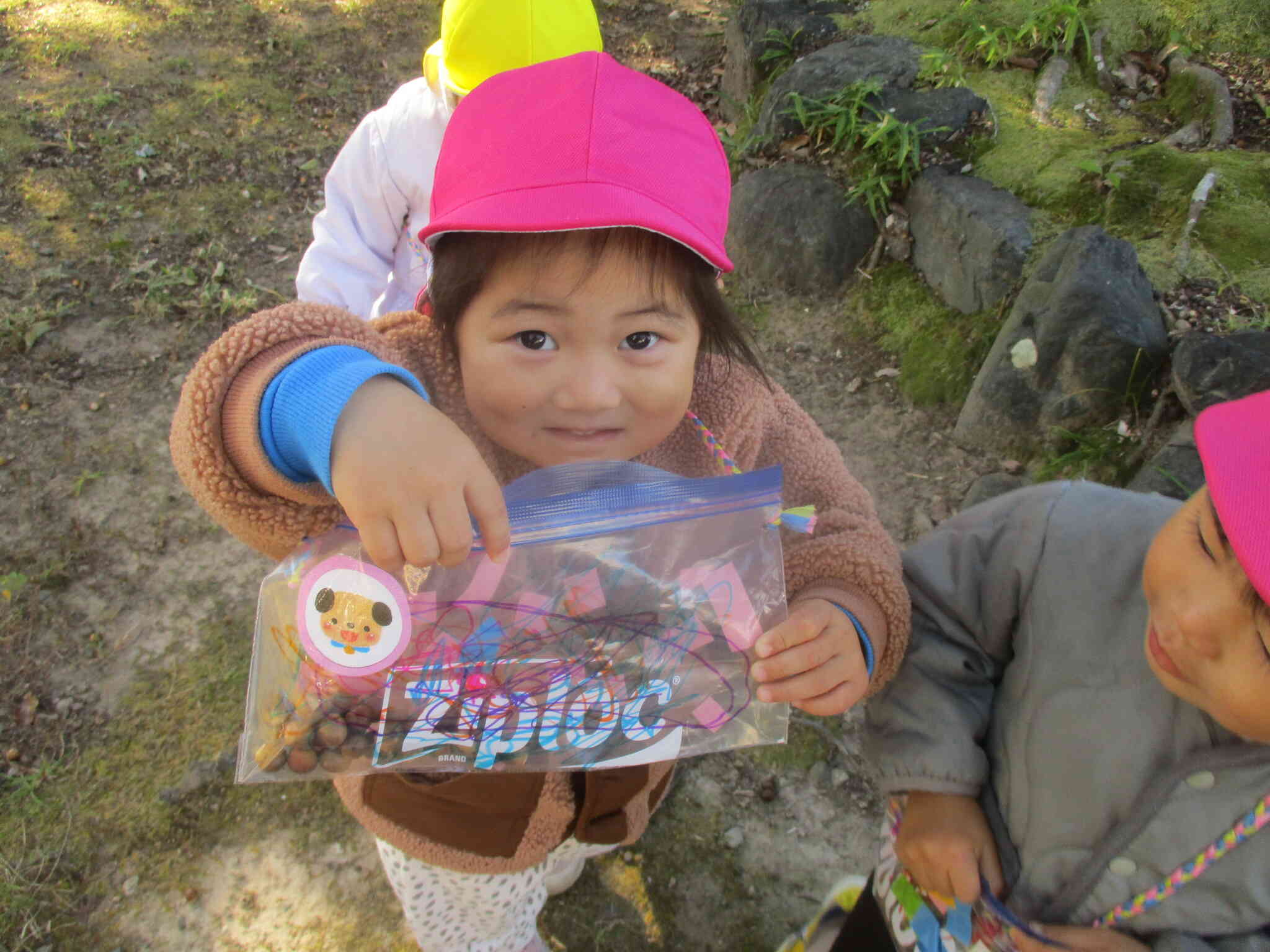 いっぱい拾ったよ～！