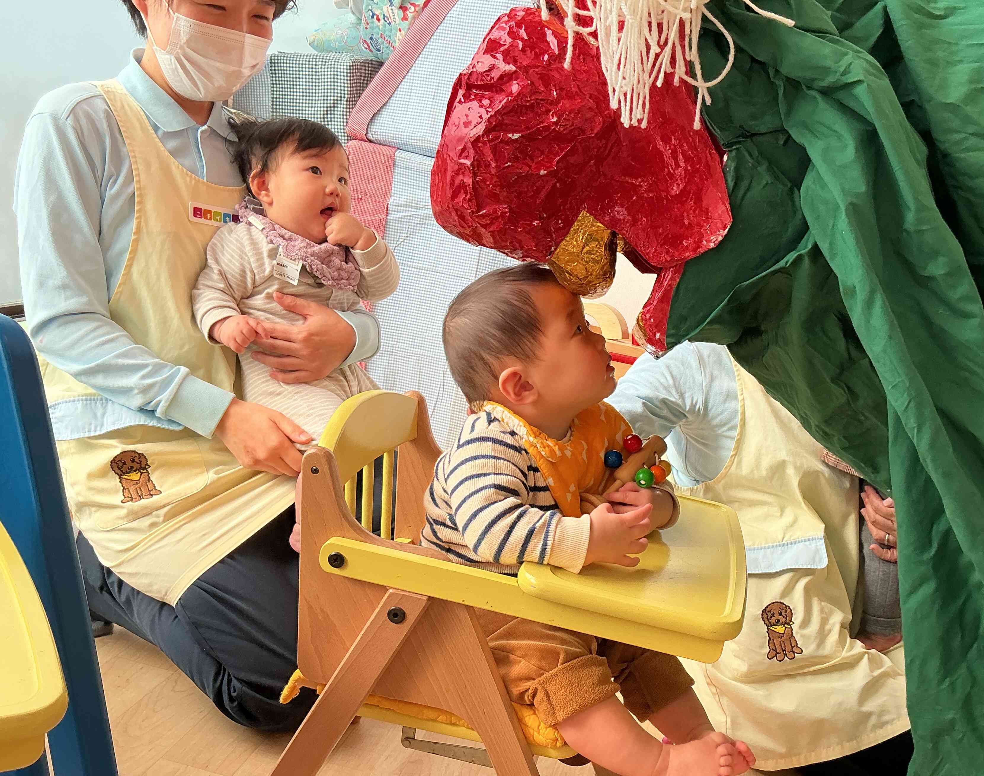 獅子舞さんの登場です！