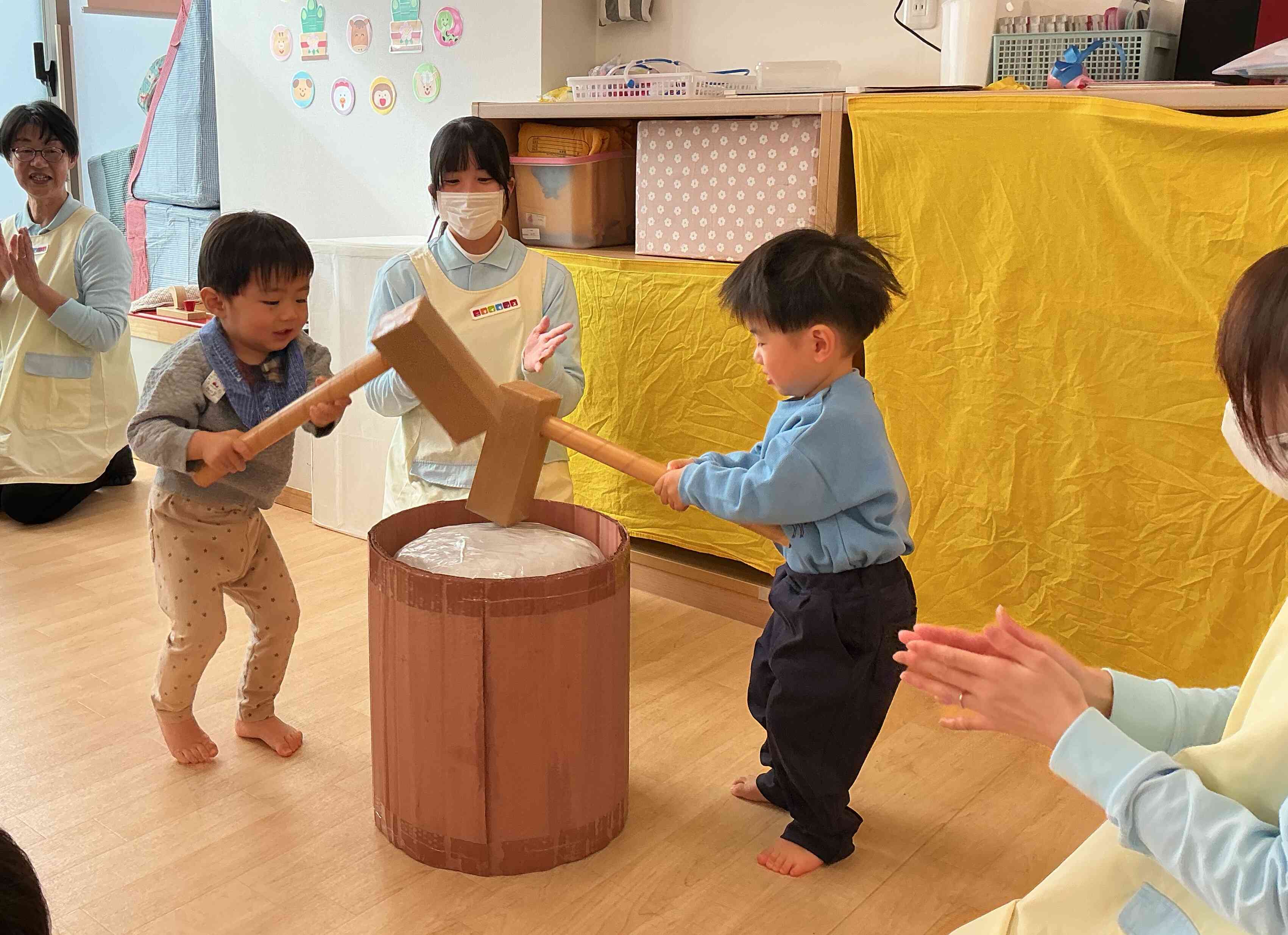 お正月遊びも行いました