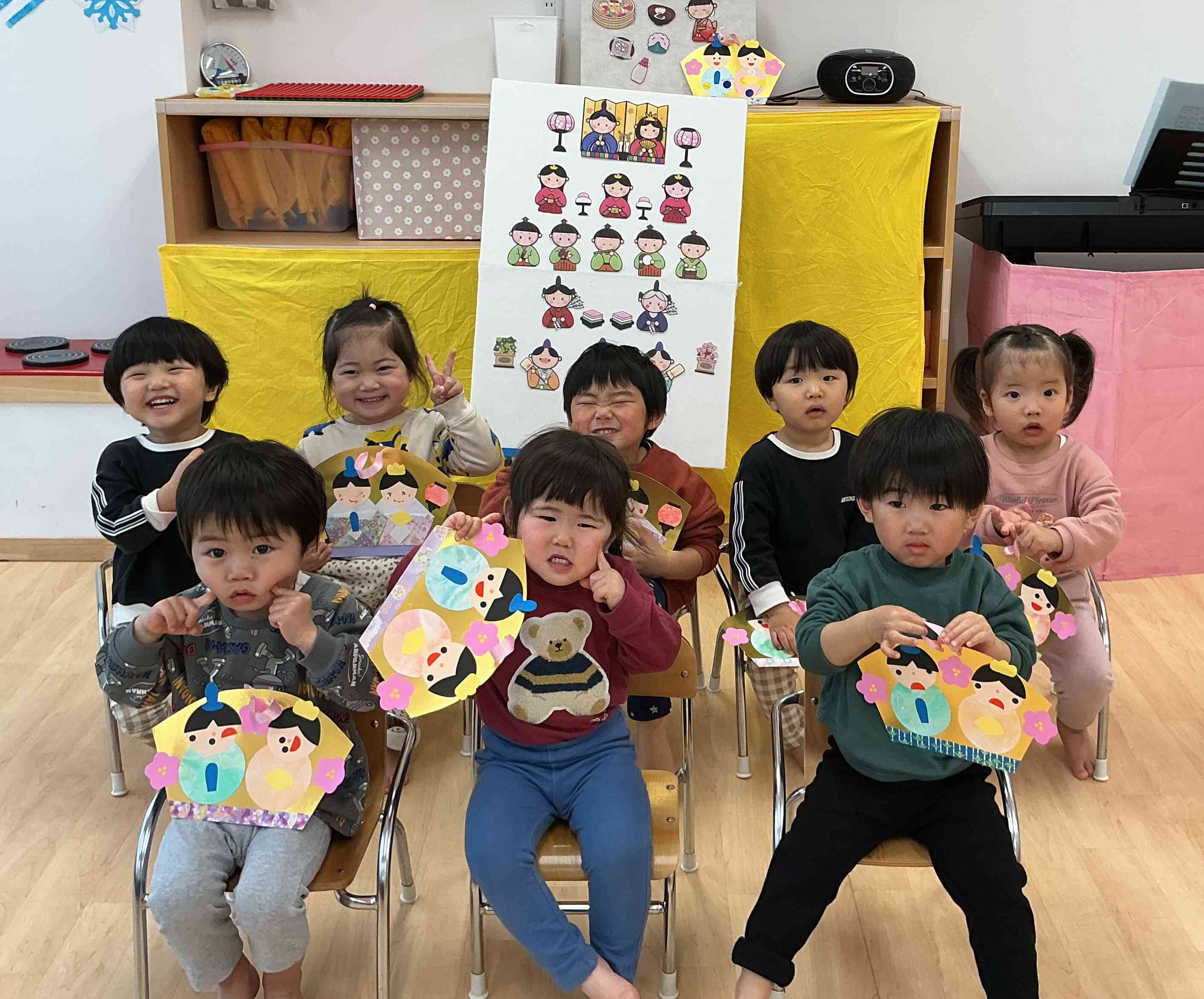 ひなまつり会がありました