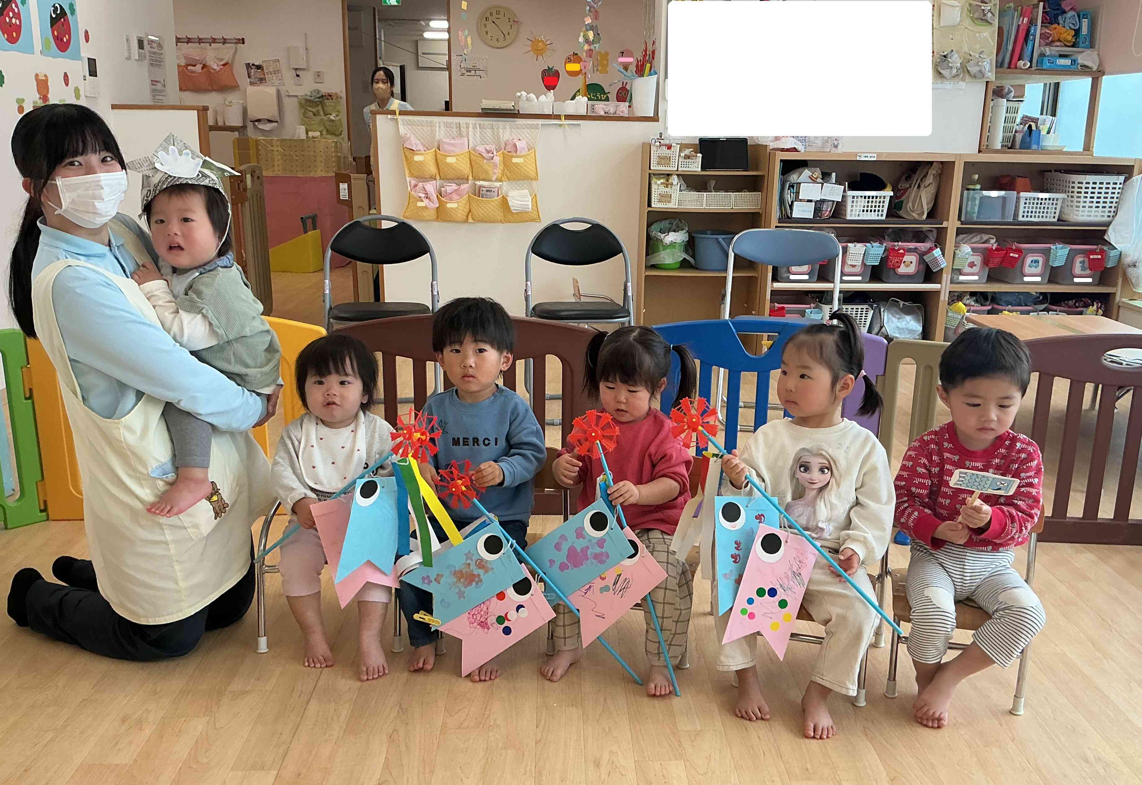 こいのぼりを作ったよ！