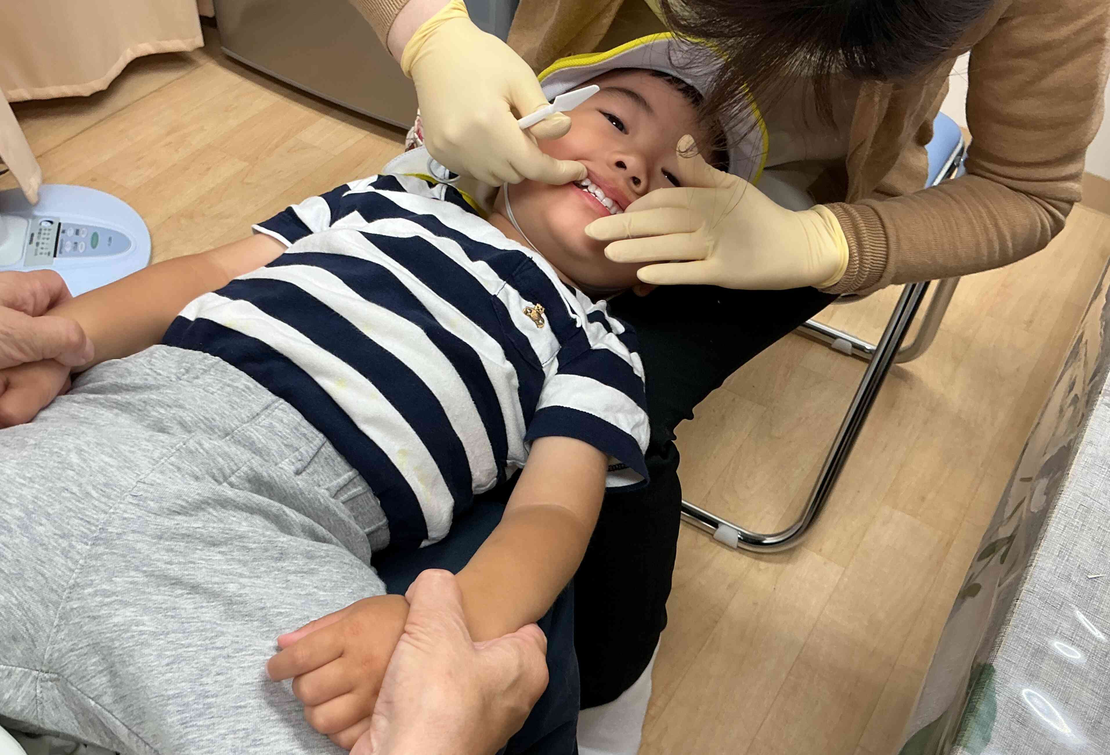 歯科健診もありました