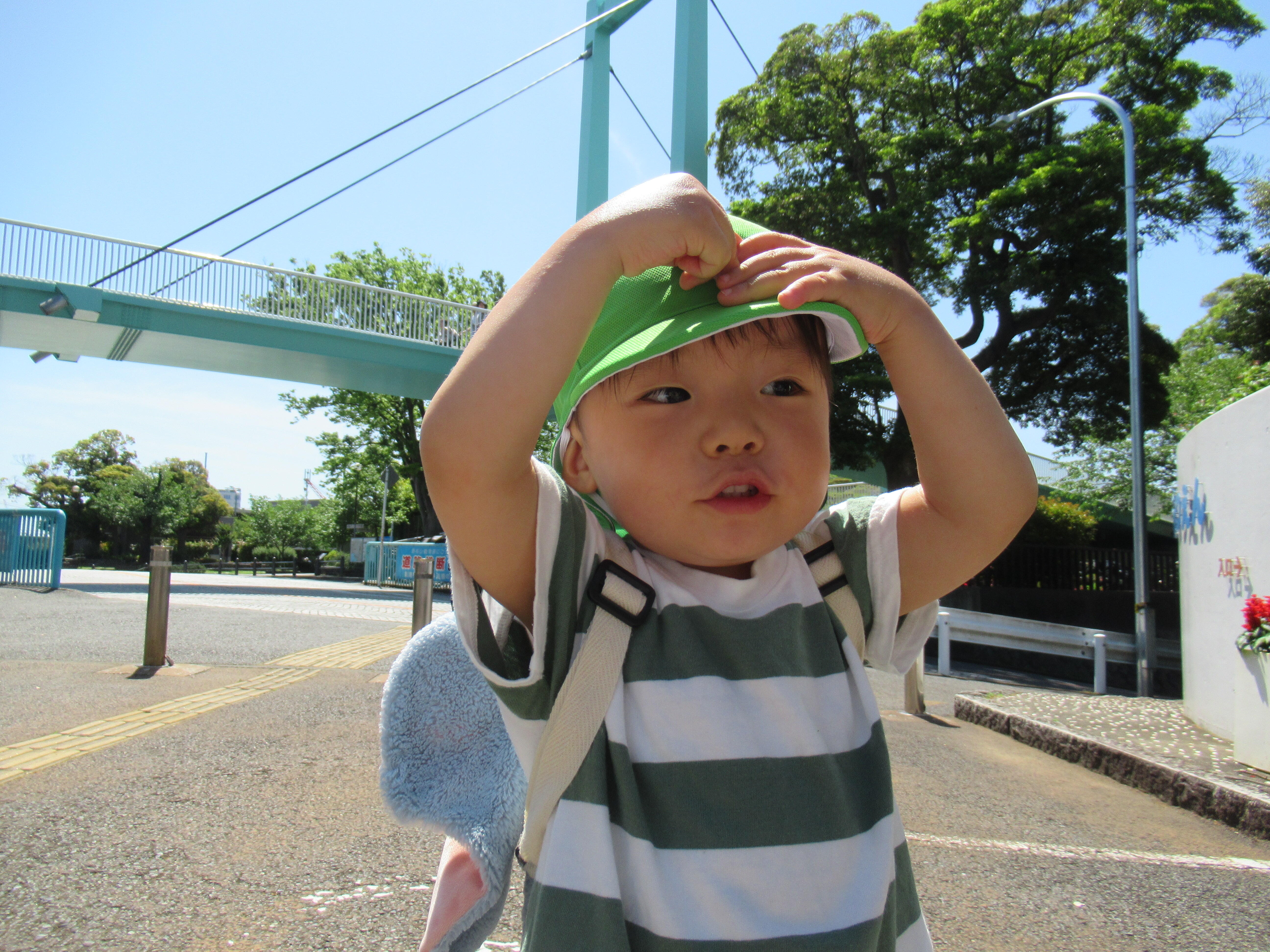 いいお天気だぁー！
