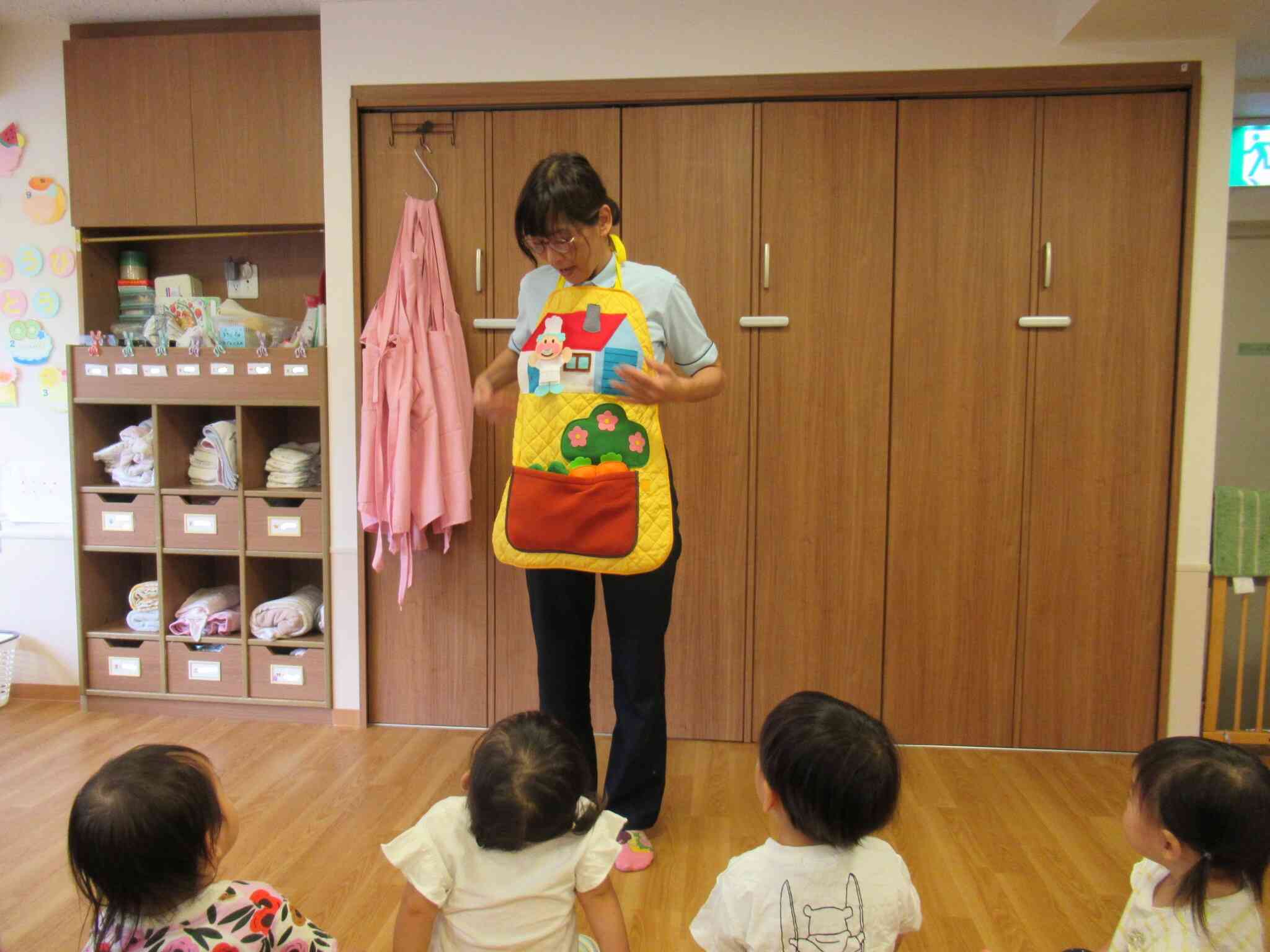 大好きなアンパンマンが出てきたよ♪