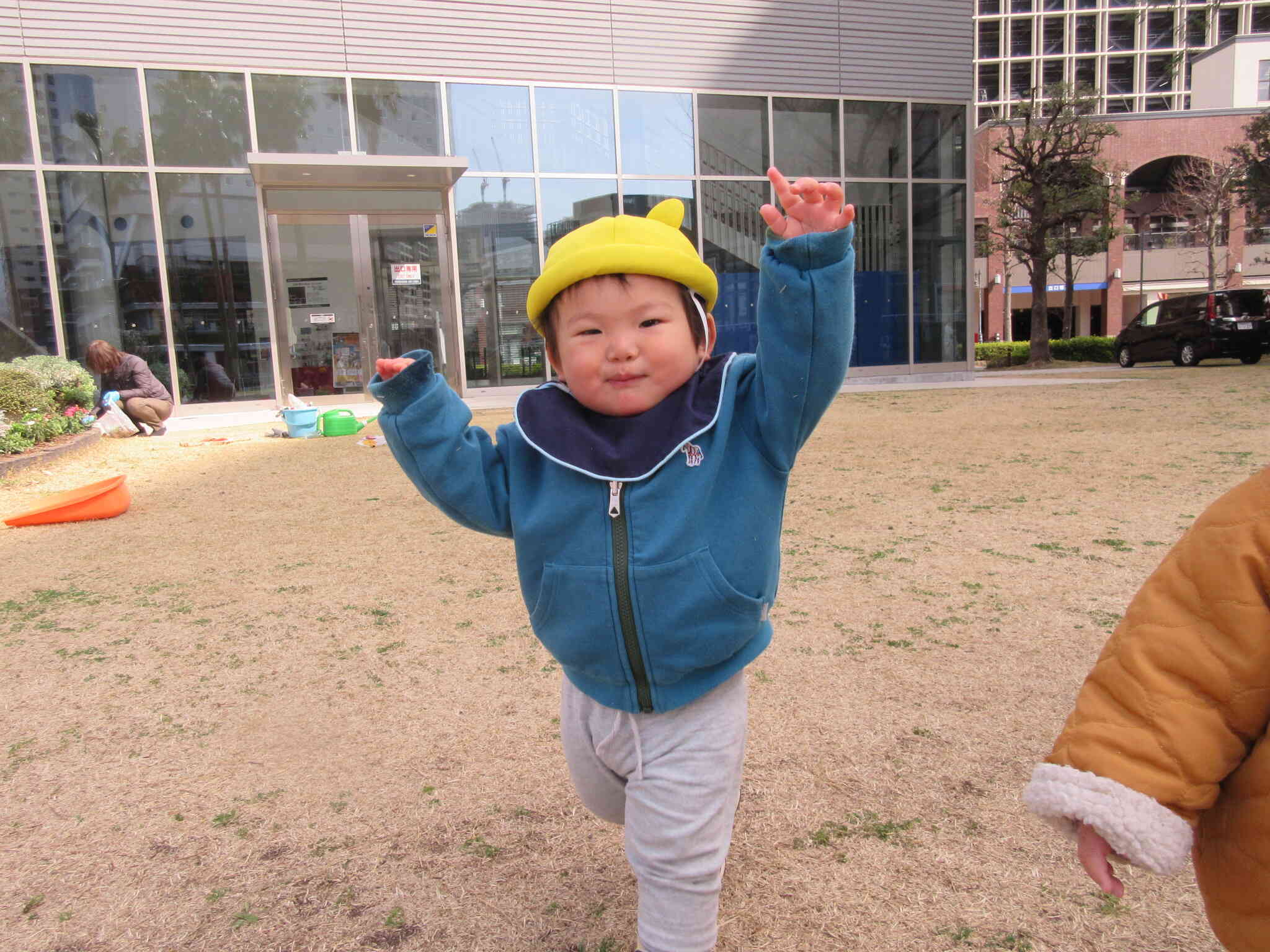 お散歩に行ったよ！（０歳児）