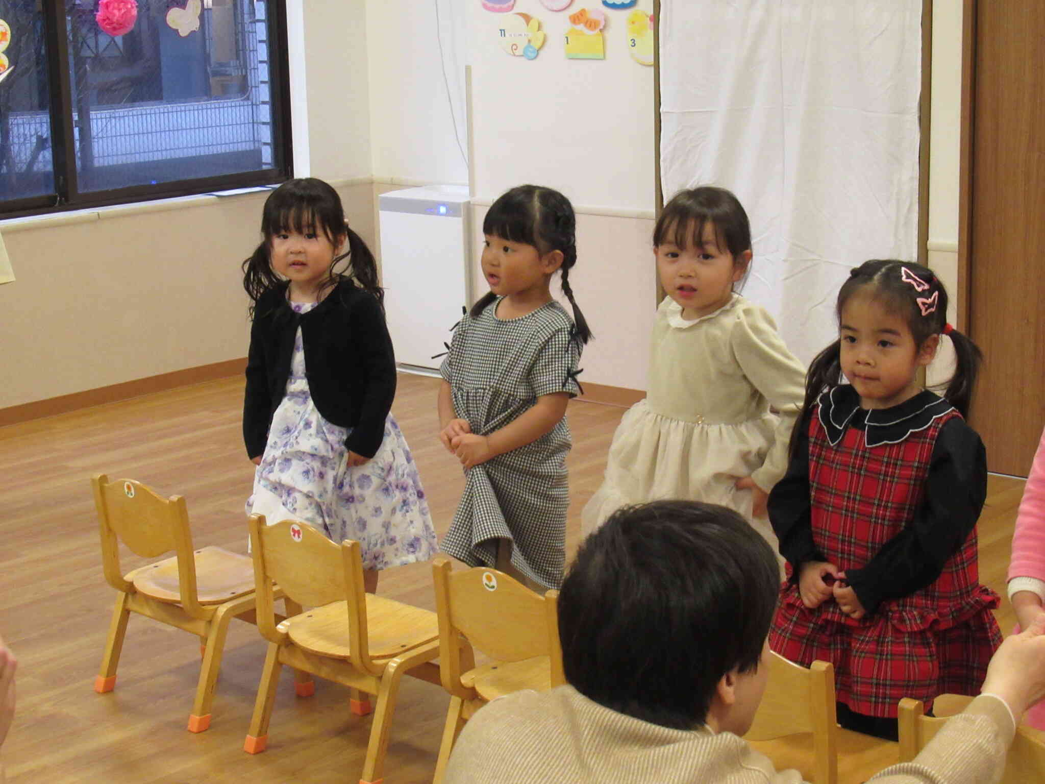 お家の人がいてちょっぴり緊張…！