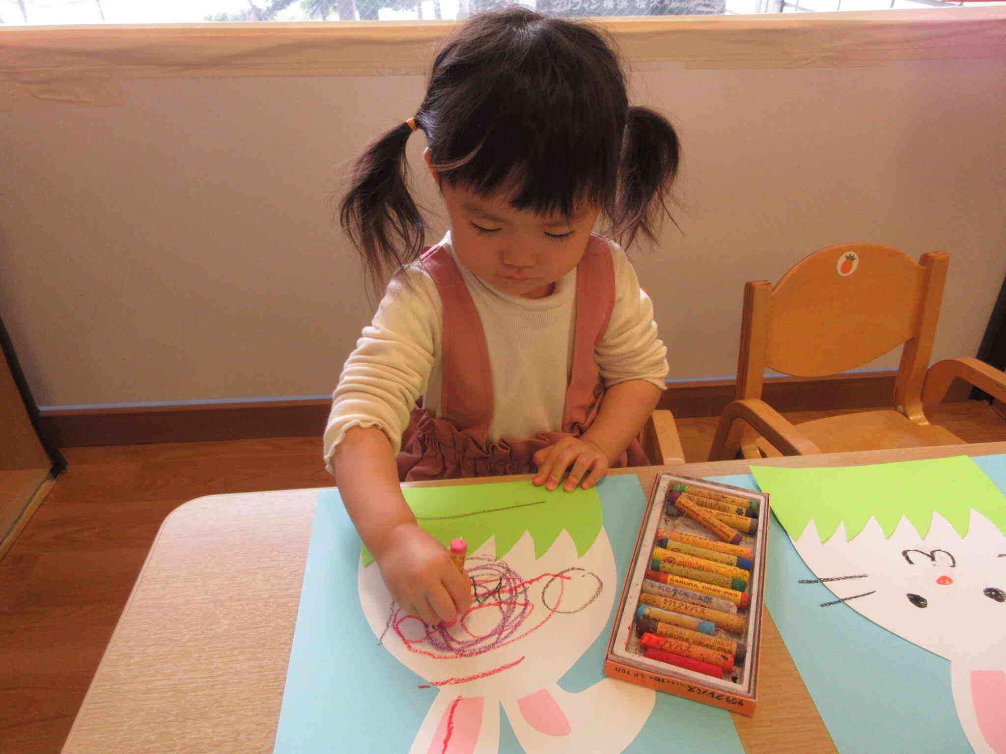 かきかき…