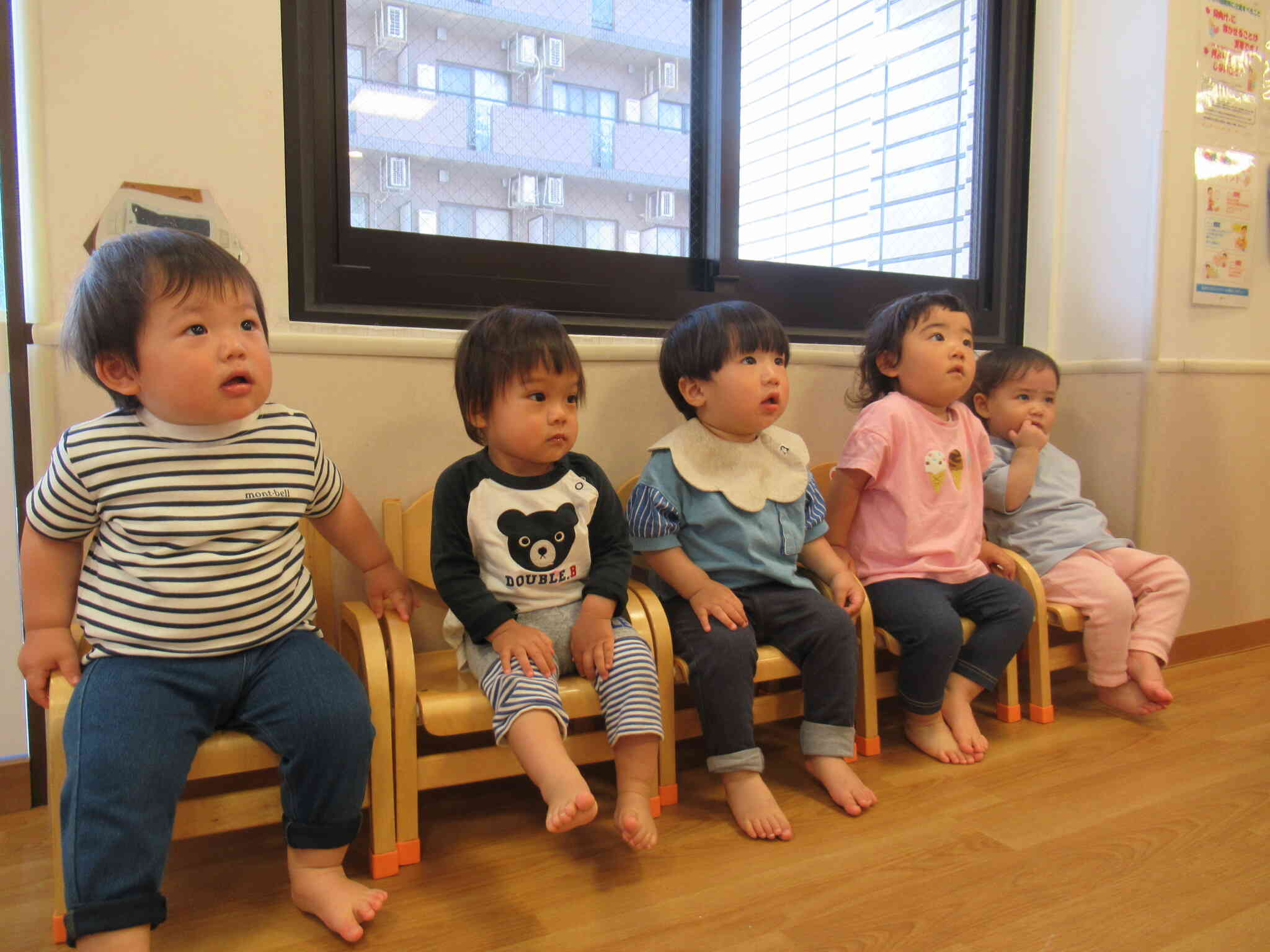 英語教室がありました！（１歳児）