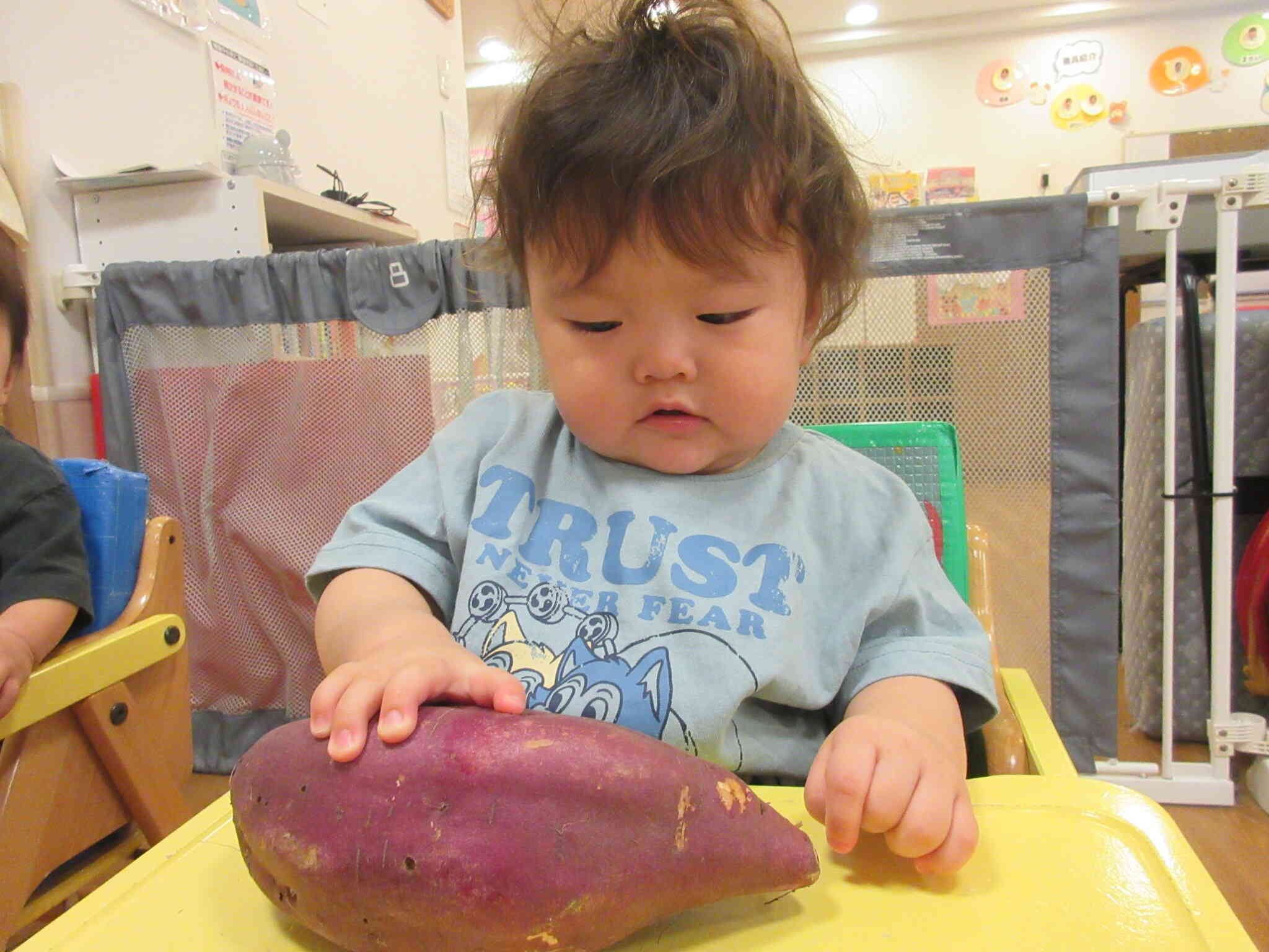 さつまいもだ！（0歳児）
