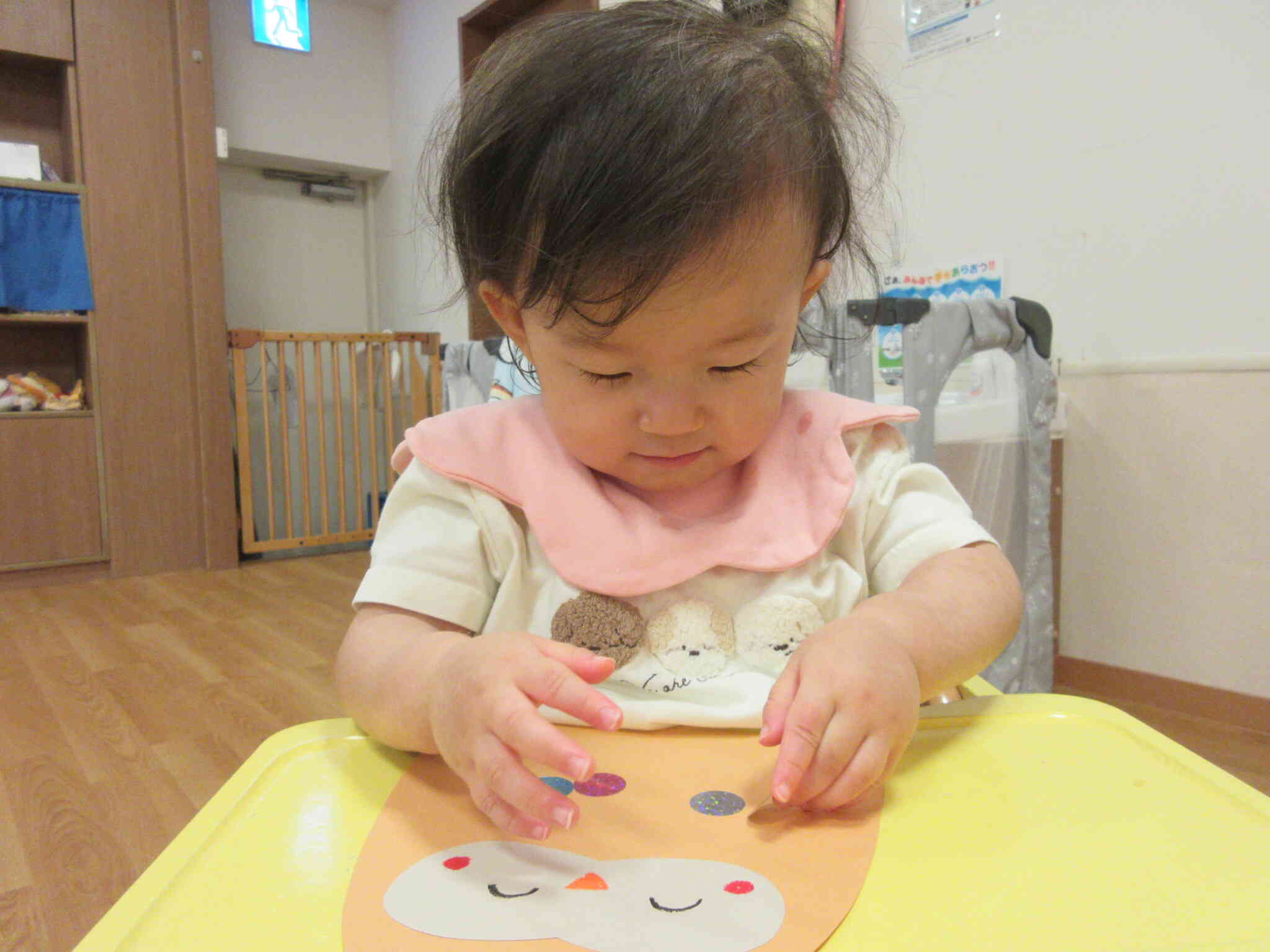 どうやって貼ろうかな？