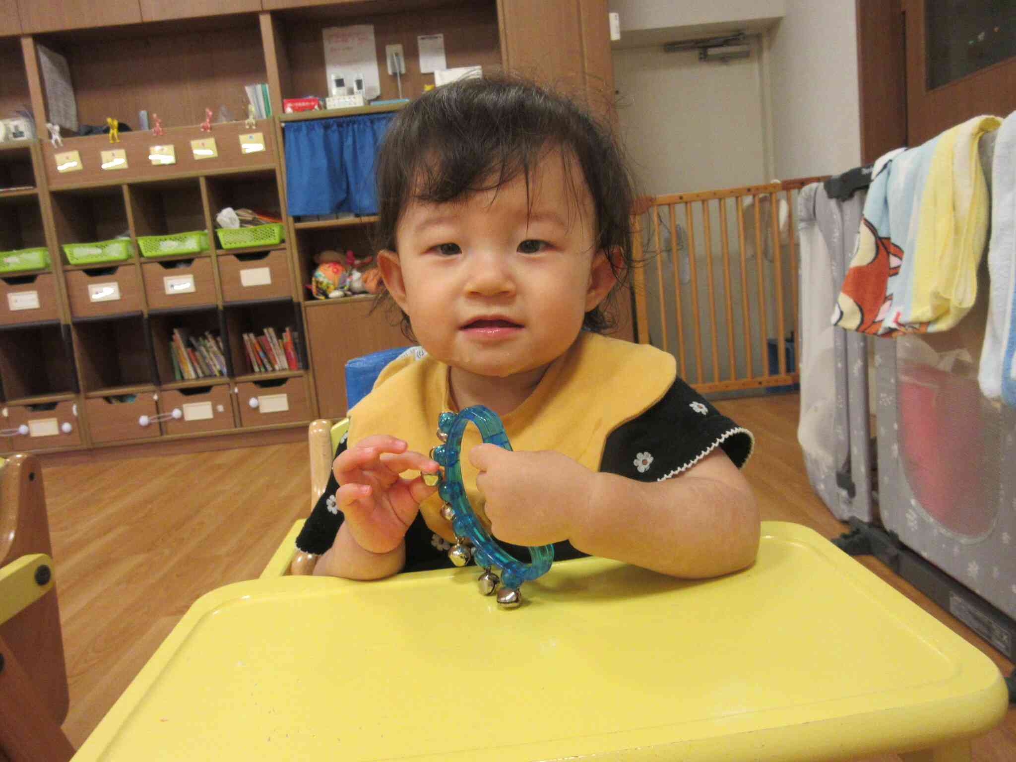 お鈴上手に鳴らせるよ！