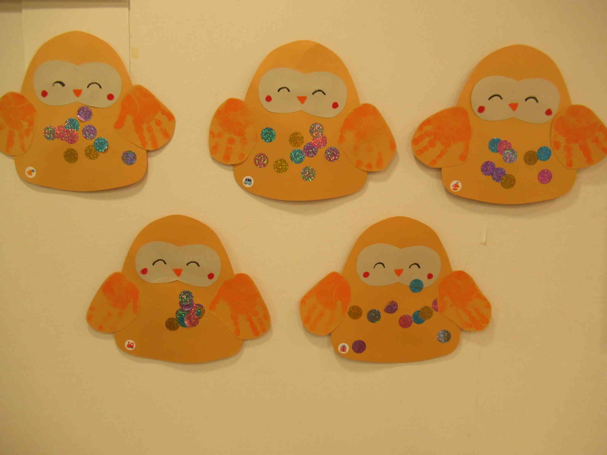 可愛いフクロウさんの完成！