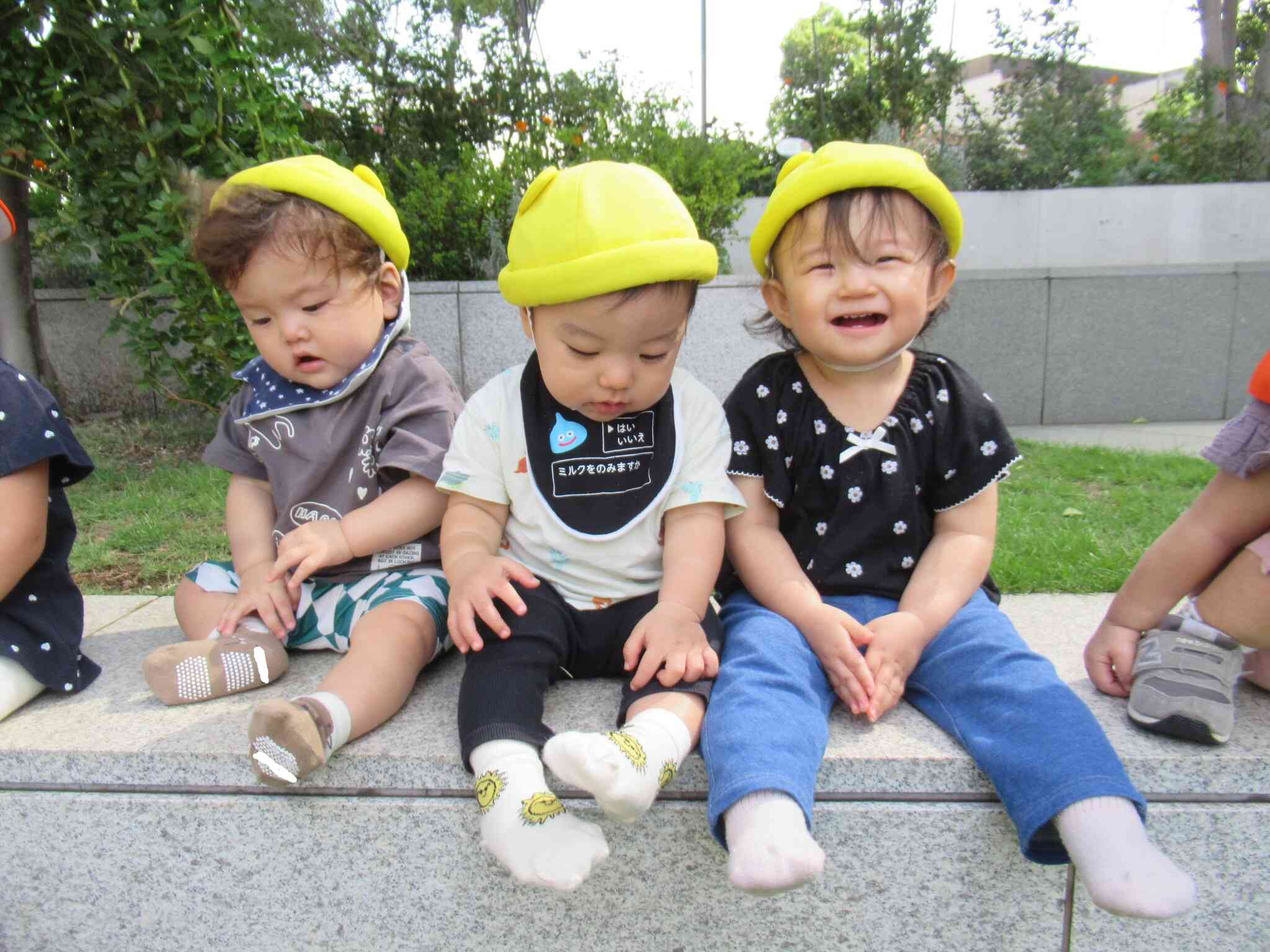 お散歩嬉しいな！（0歳児）