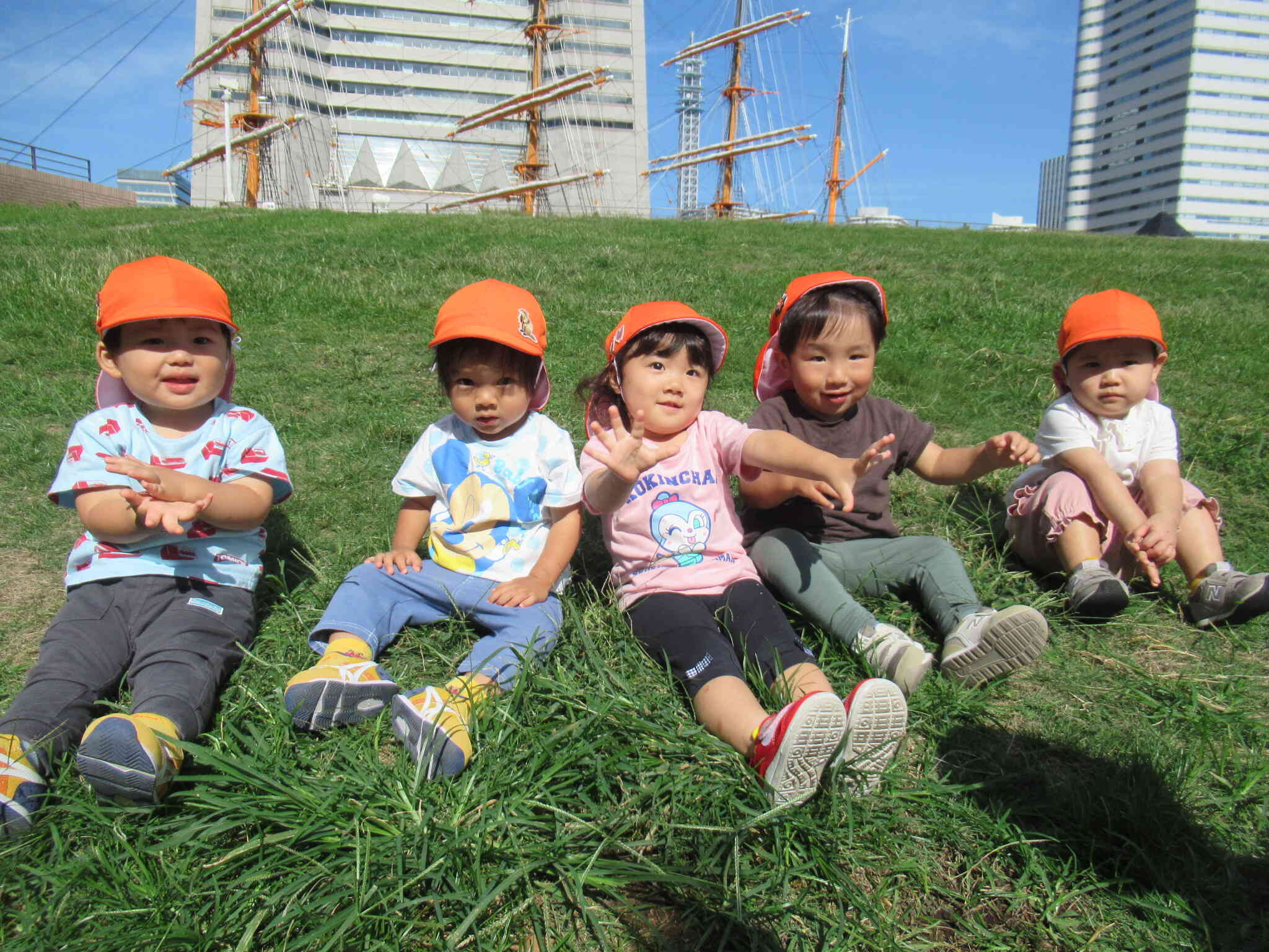 お散歩に行きました！(1歳児)