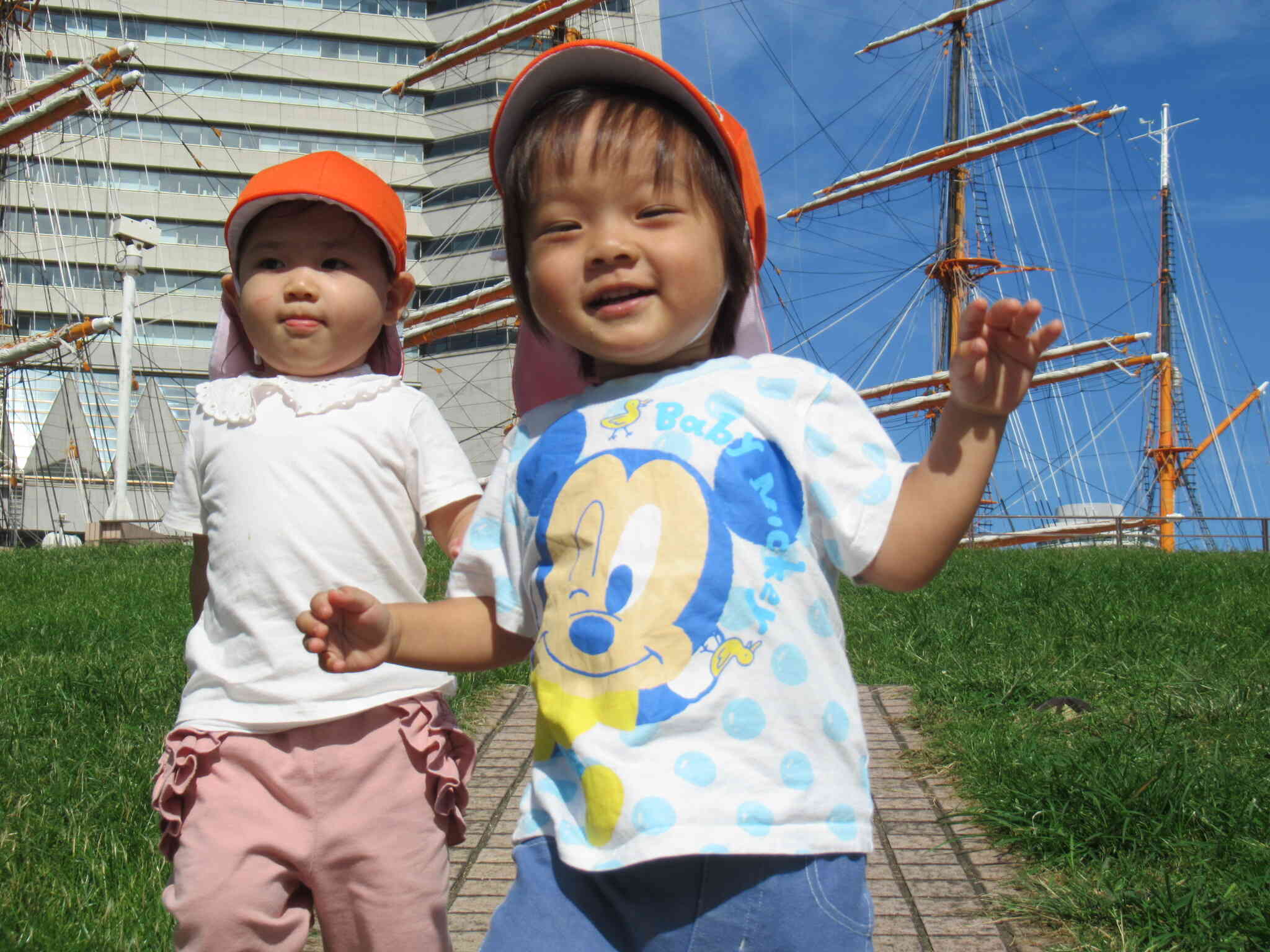 かけっこするぞー！