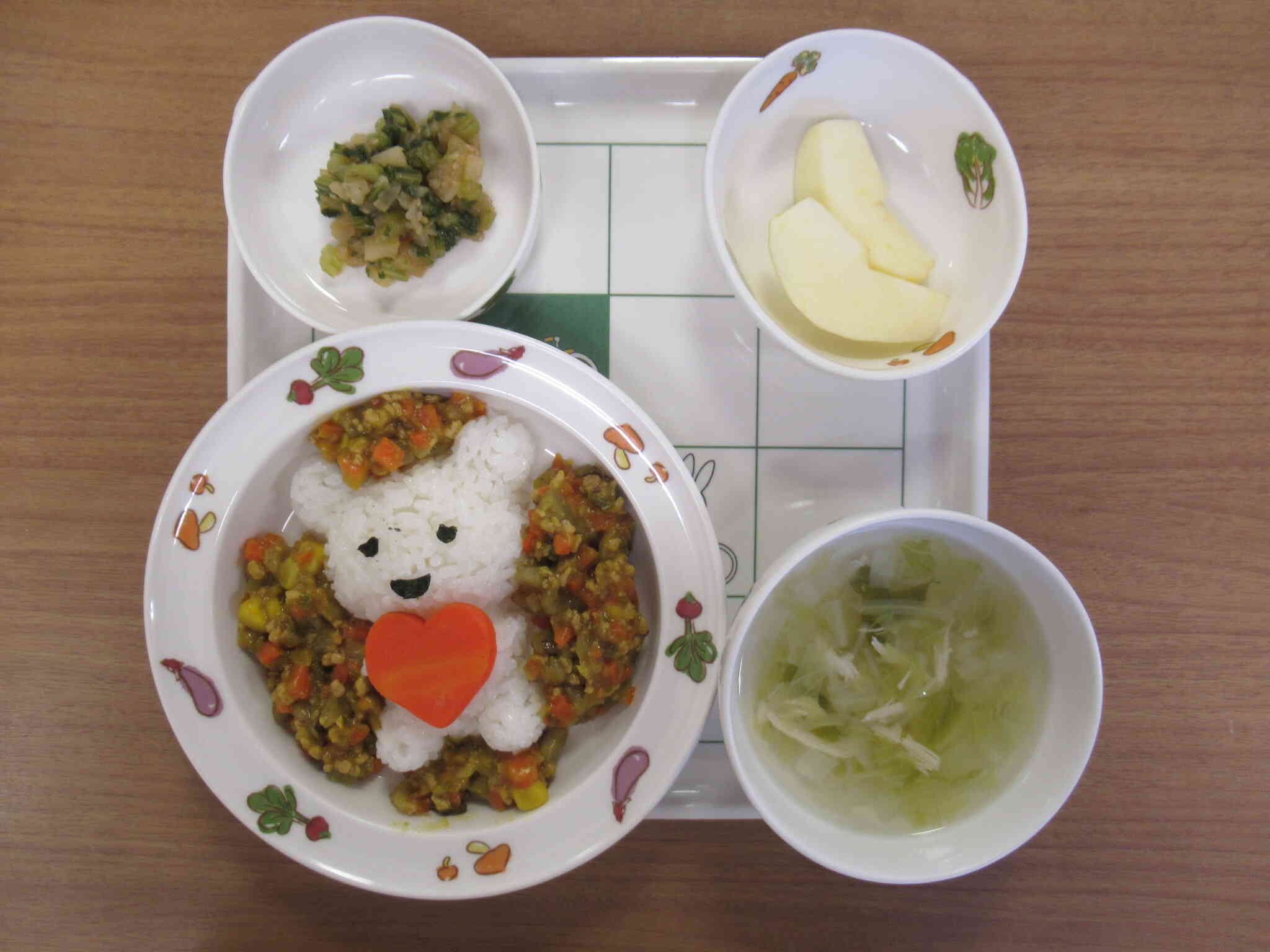 11月お誕生会の献立