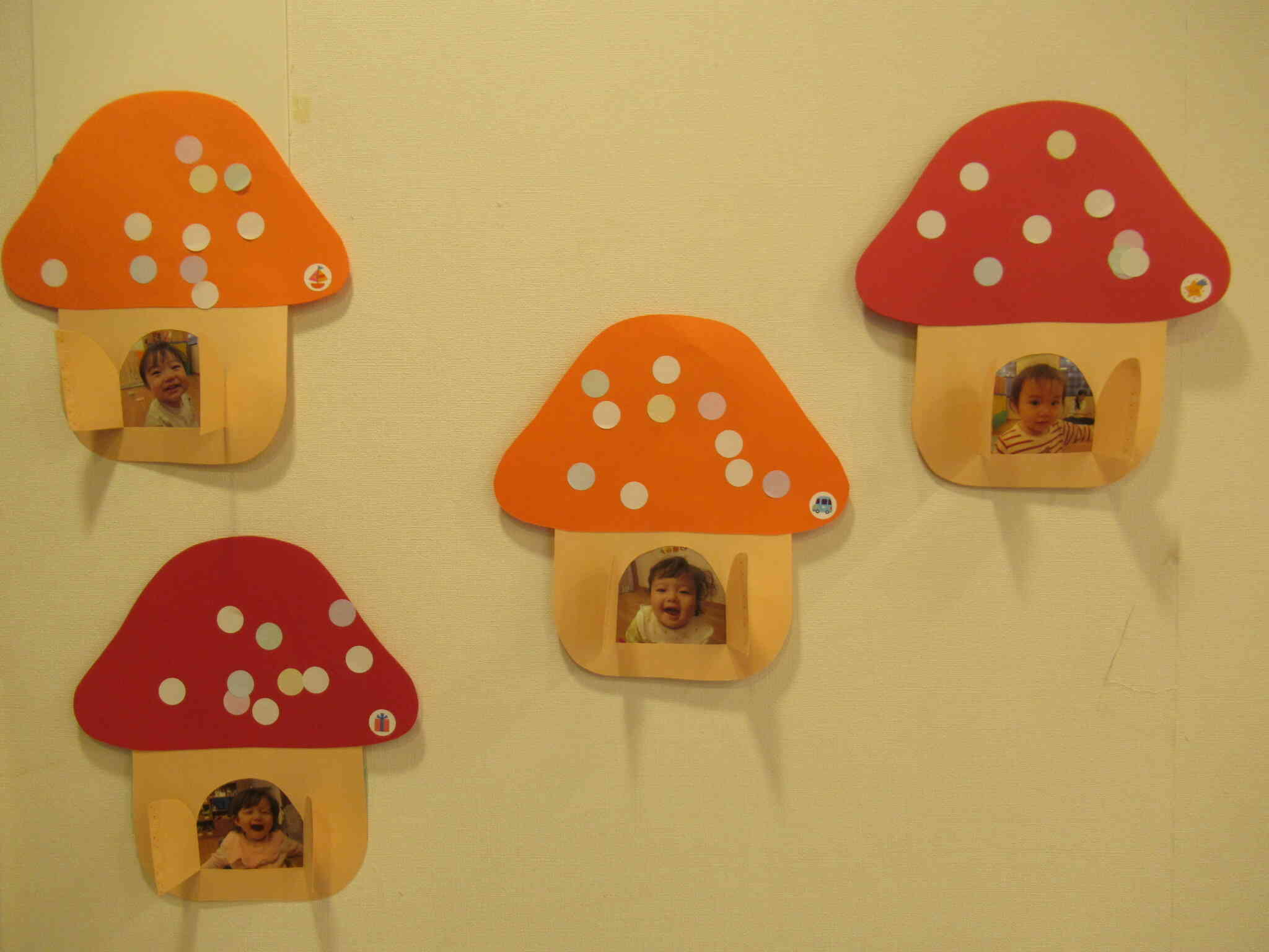 素敵なきのこのおうちができました♪