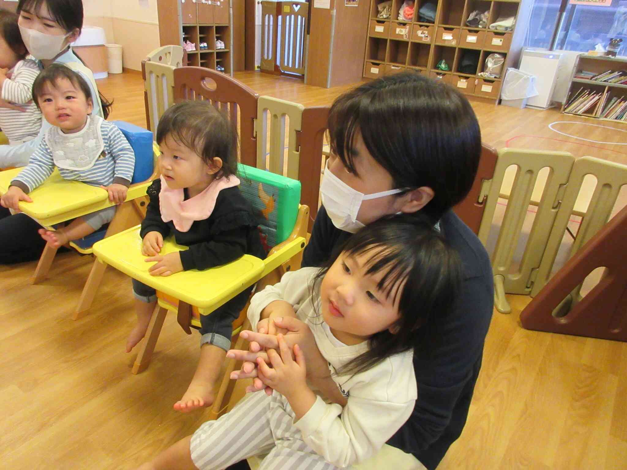 なにがはじまるかな？