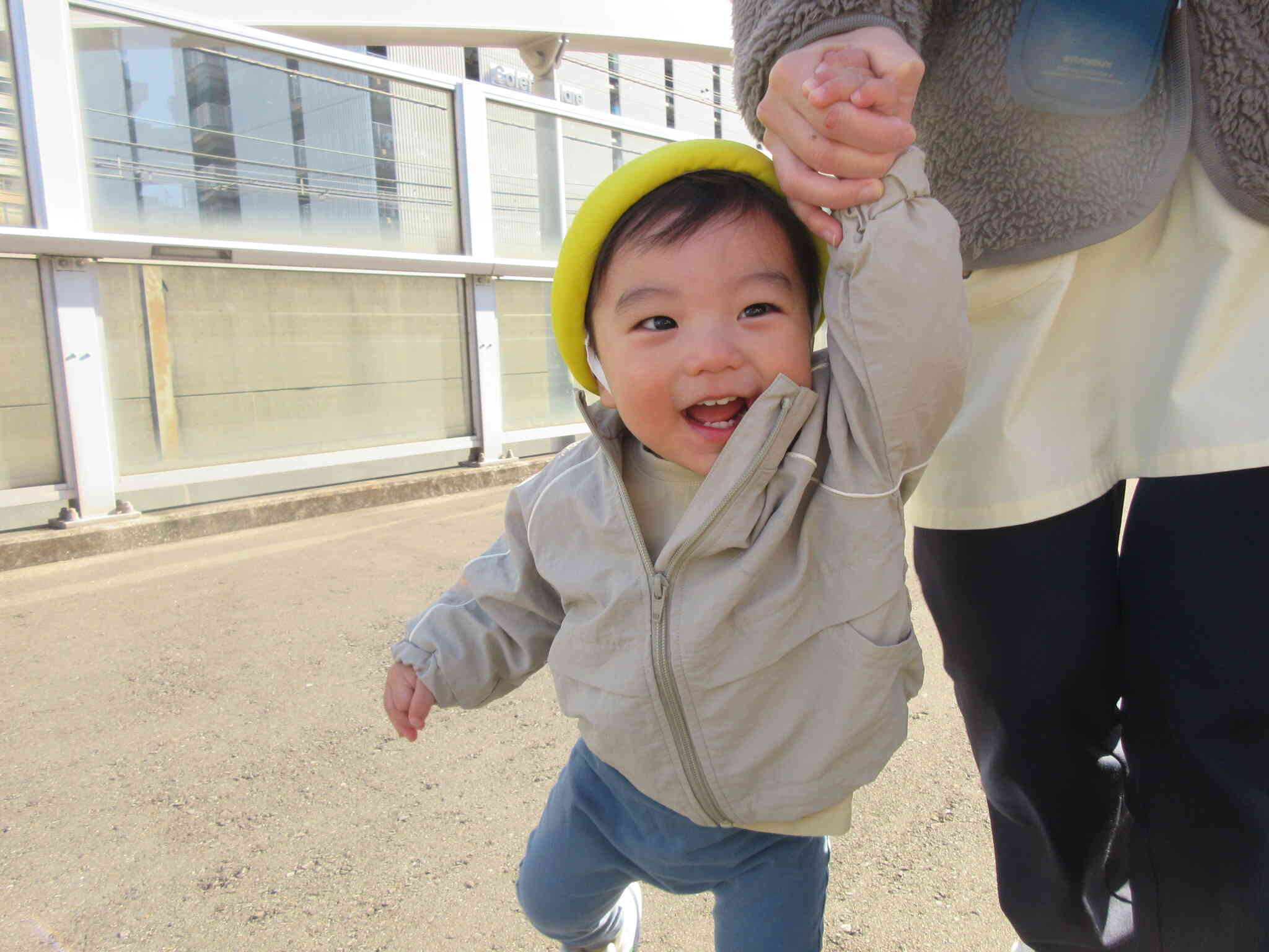 歩くのがとっても上手になりました！